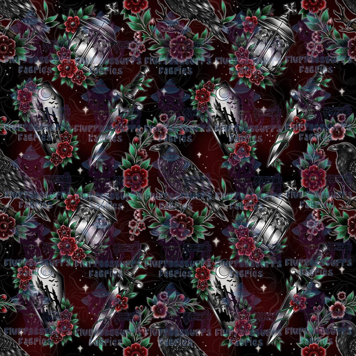 AmberLily Lunar Raven B