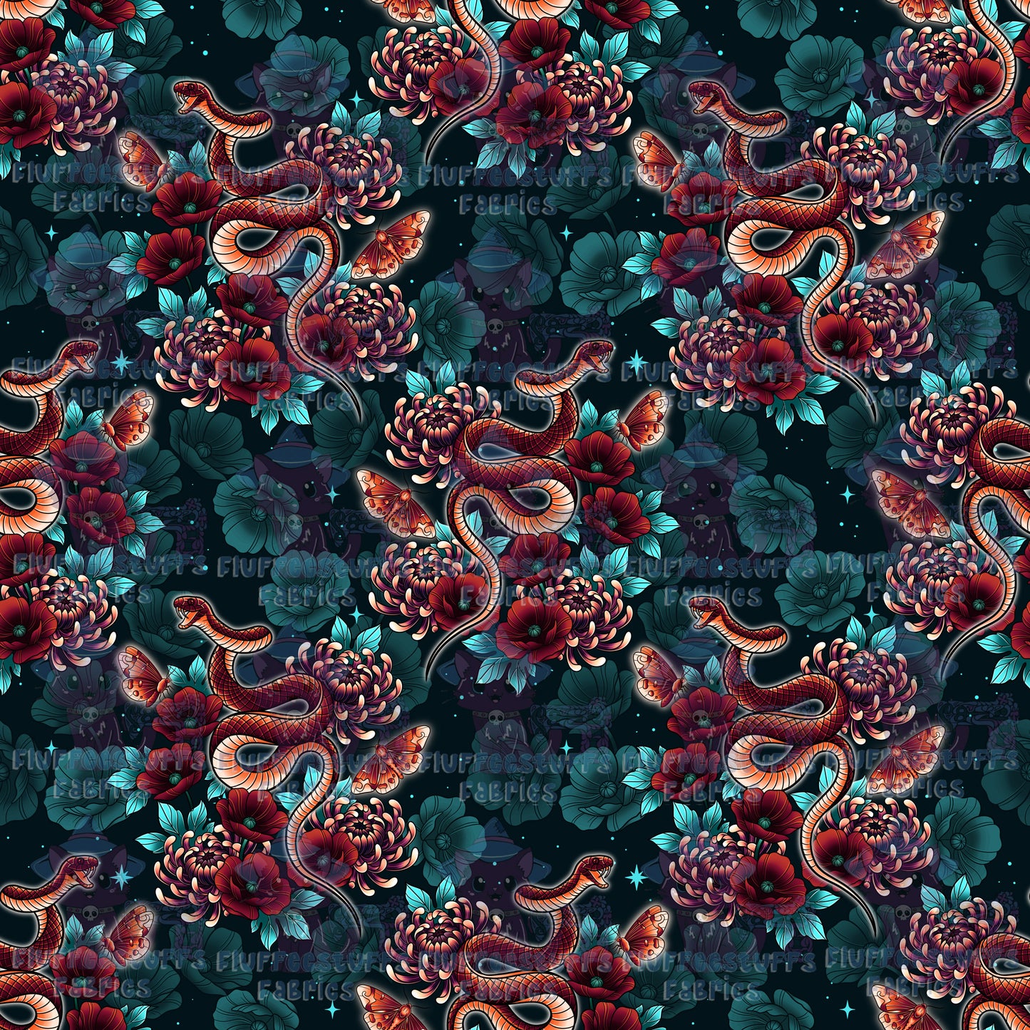 AmberLily Viper Crimson Mamba