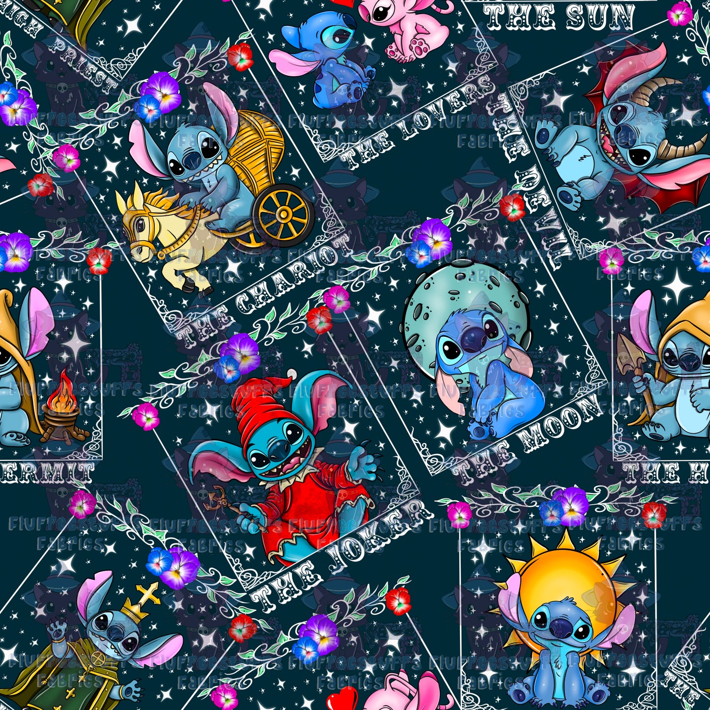 Blue Alien Tarot