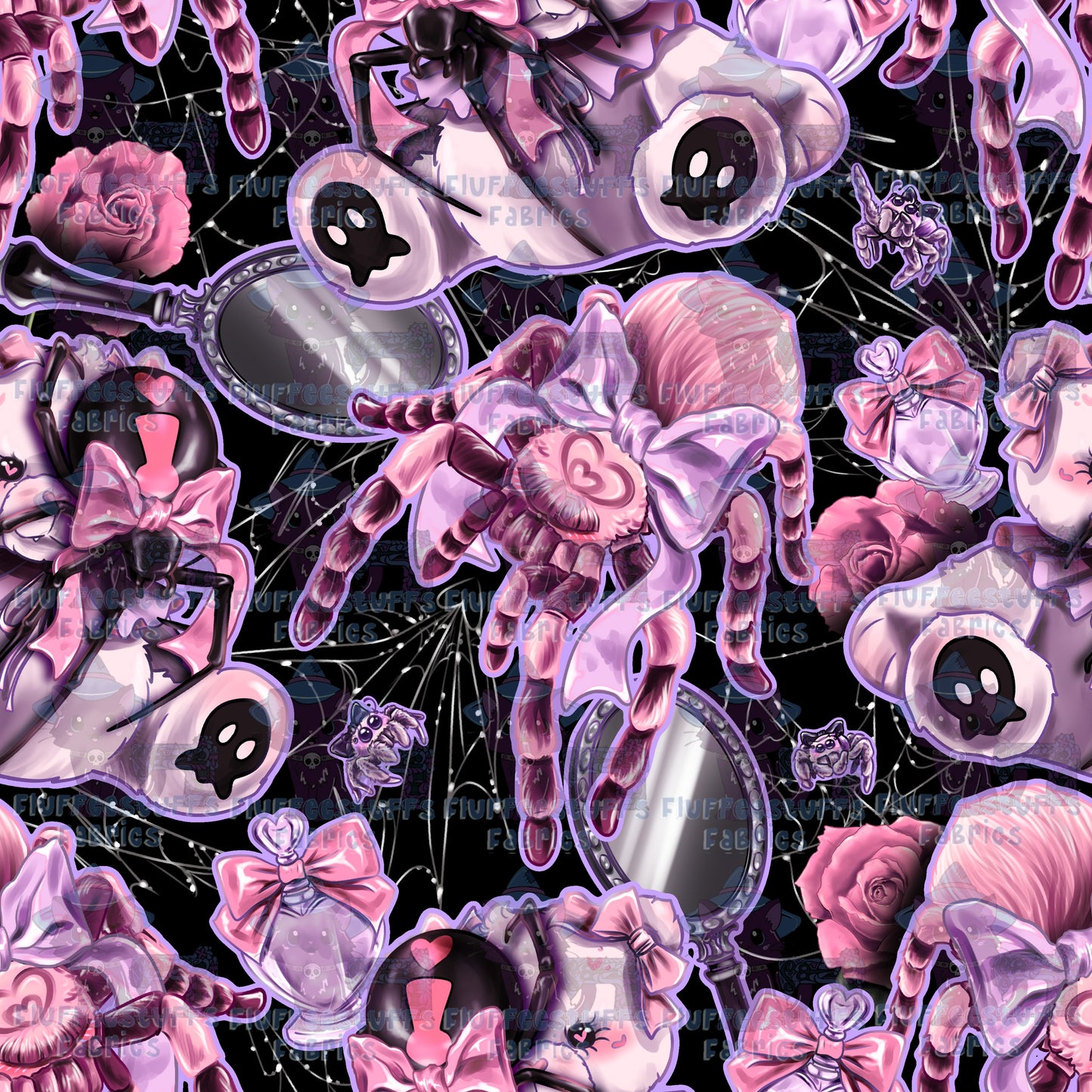 Citrus Critters Rose Toe Spider Queen