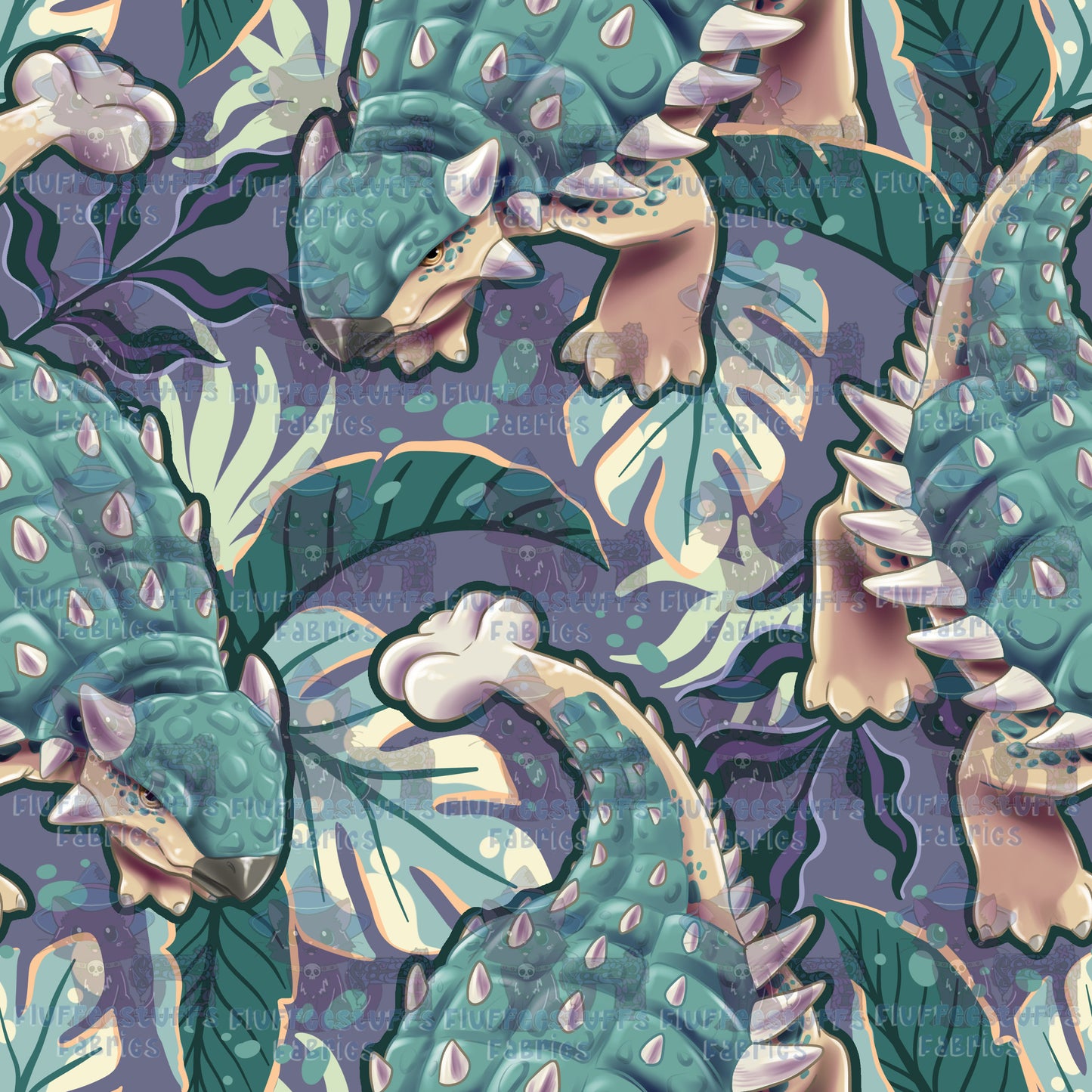 Citrus Dinos Ankylosaurus Mama Bumpy