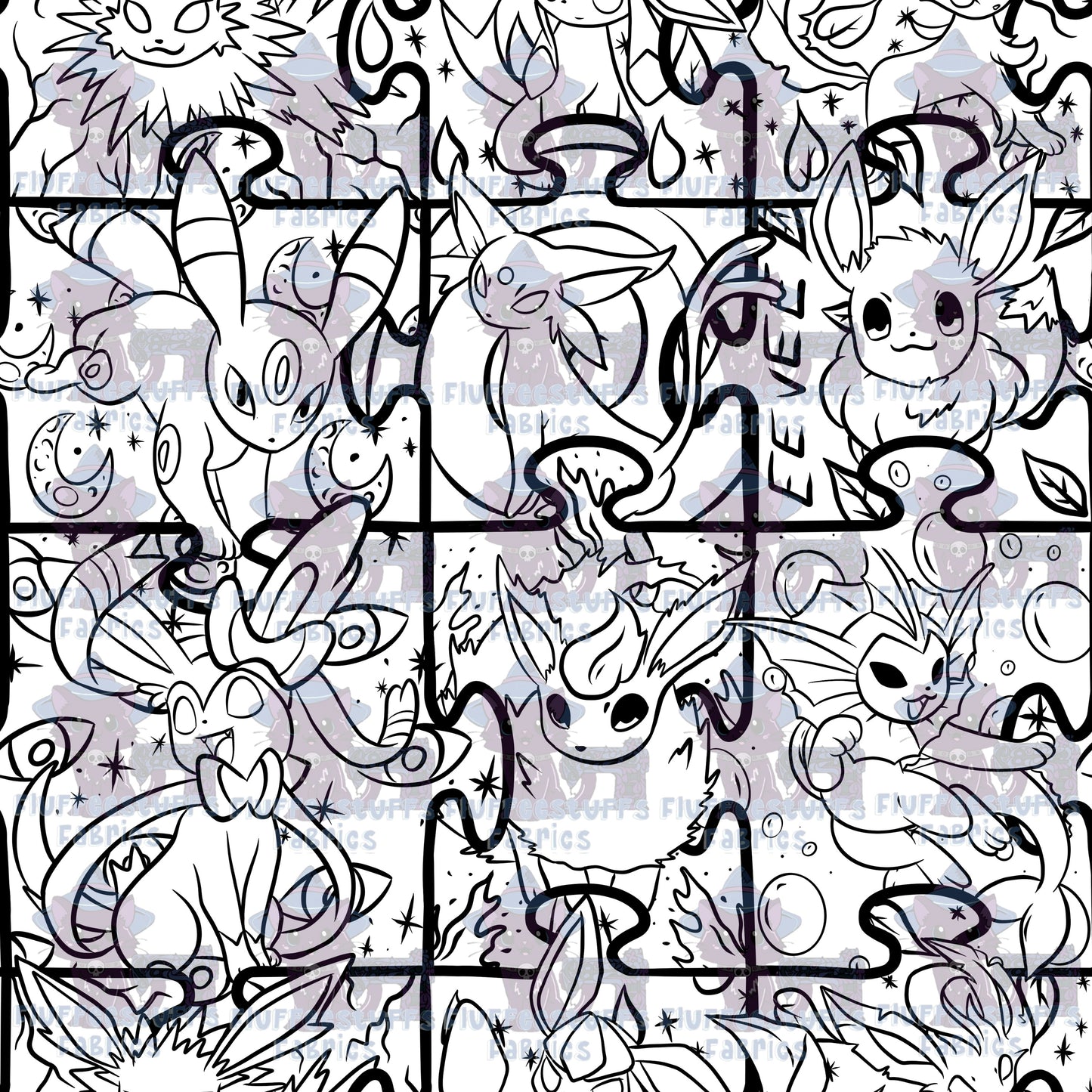 Color Me Pocket Pals Fox Puzzle