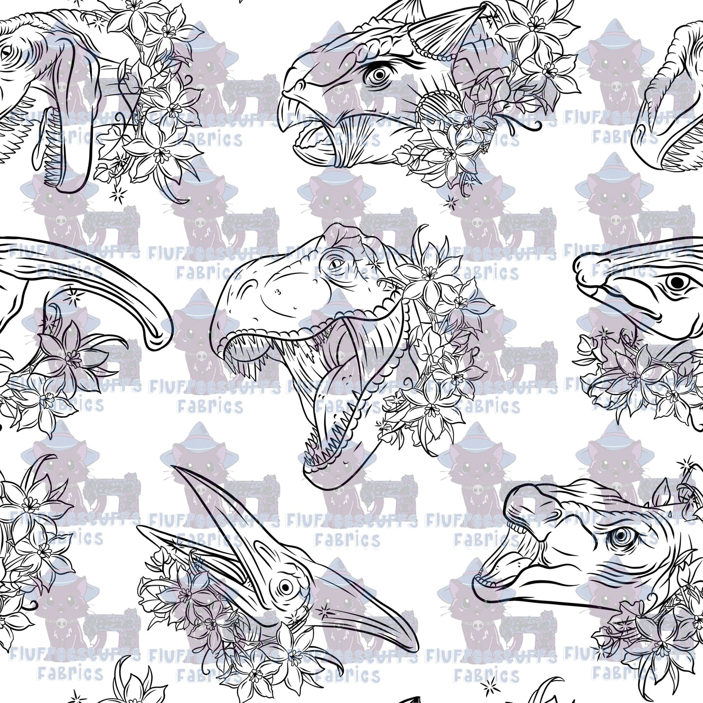 Color Me Summer Dinos