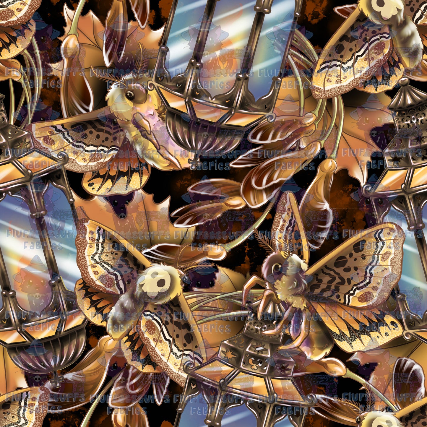 Death Hawk Moths and Lanterns
