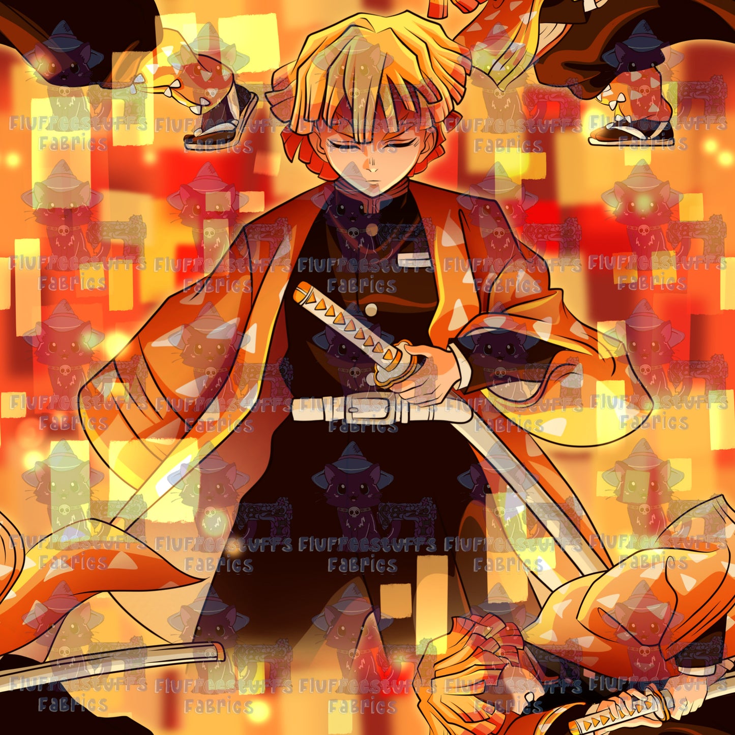 Demon Killers Golden Hero