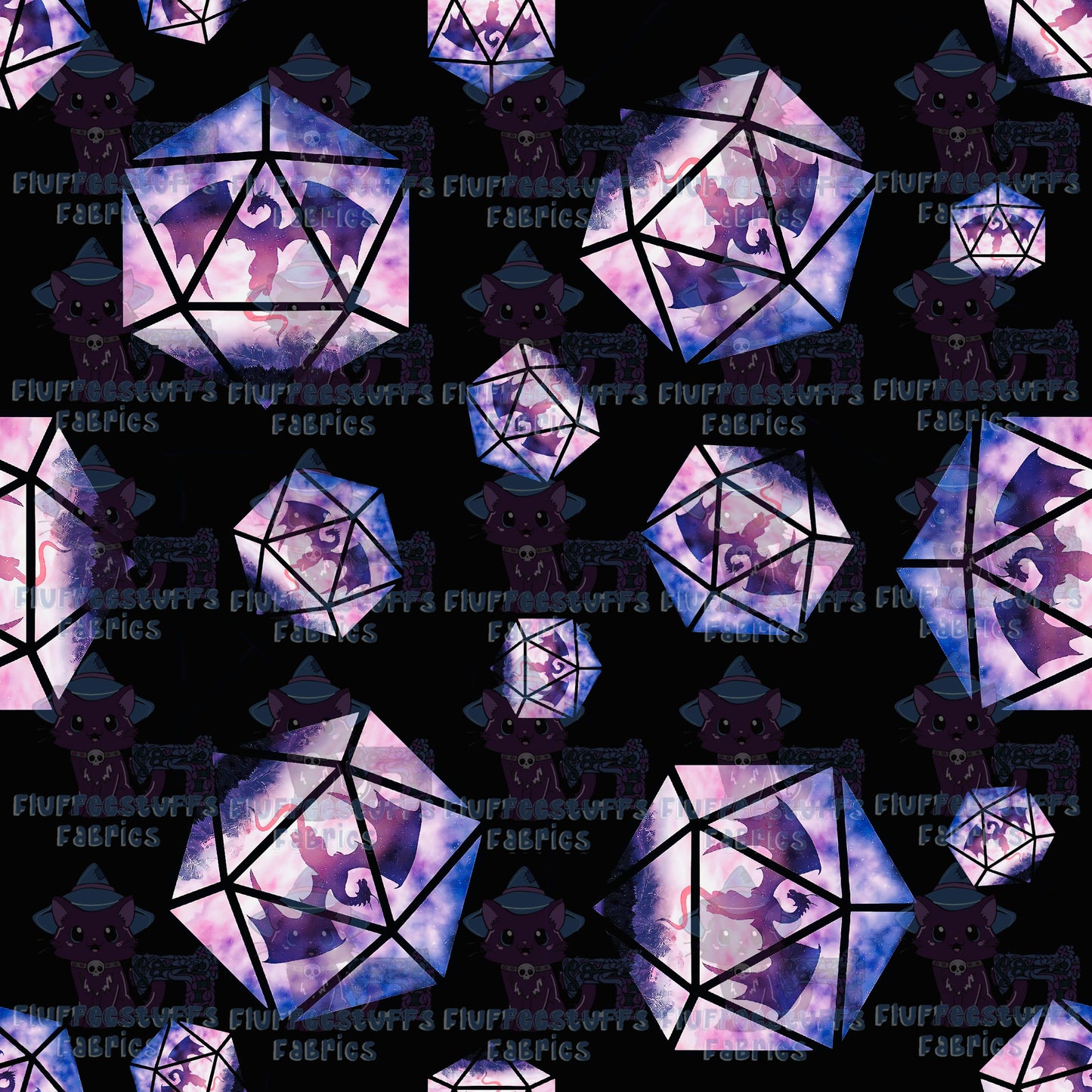 Dice Dragons Purple