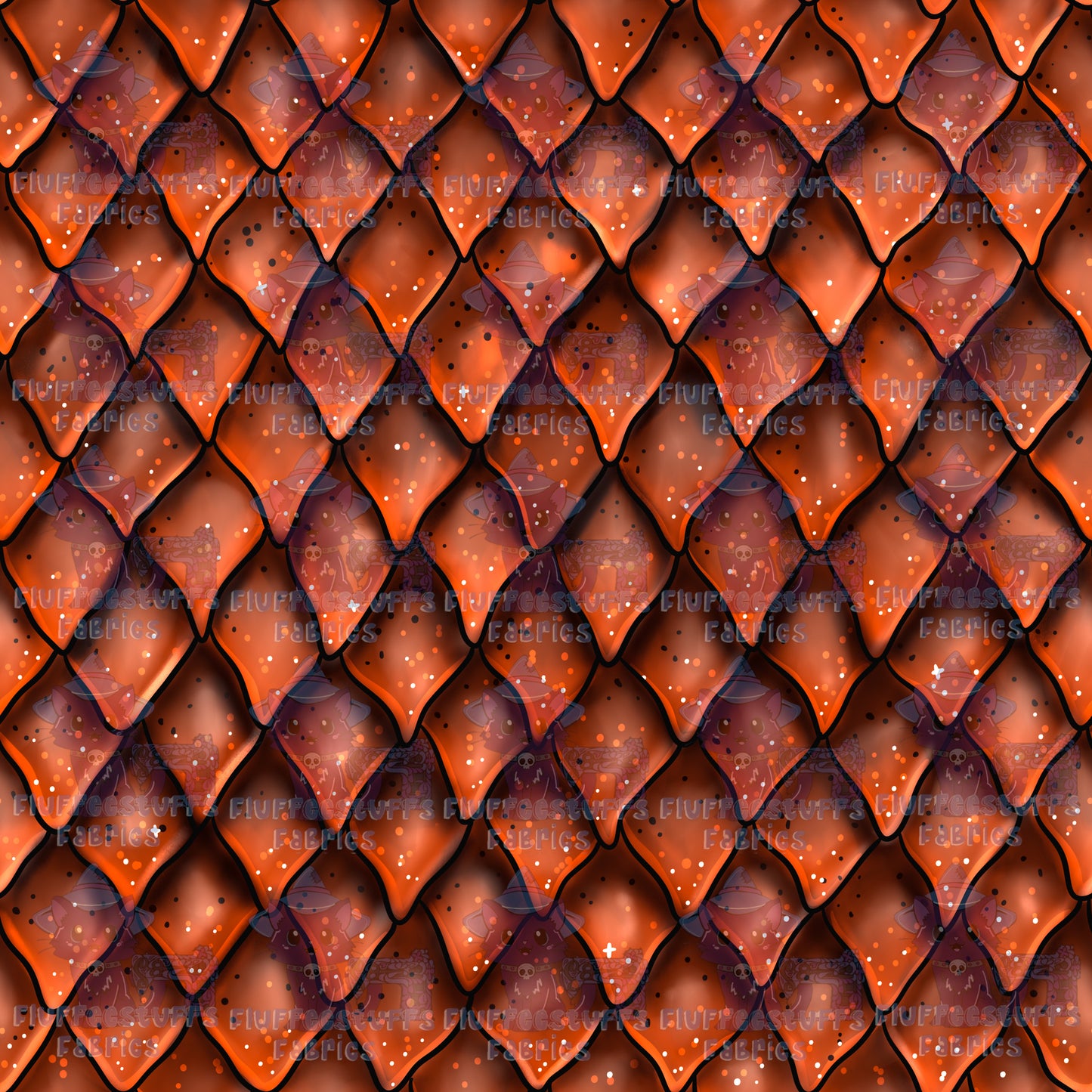 Dragon Scales by Lyss Orange