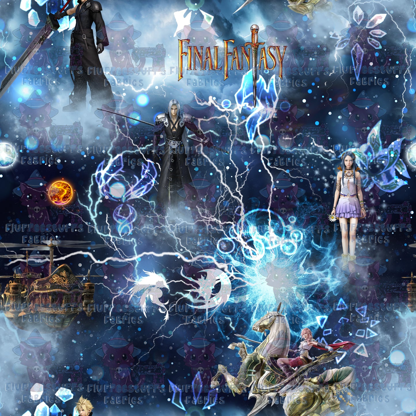 FF7 Stormy Characters