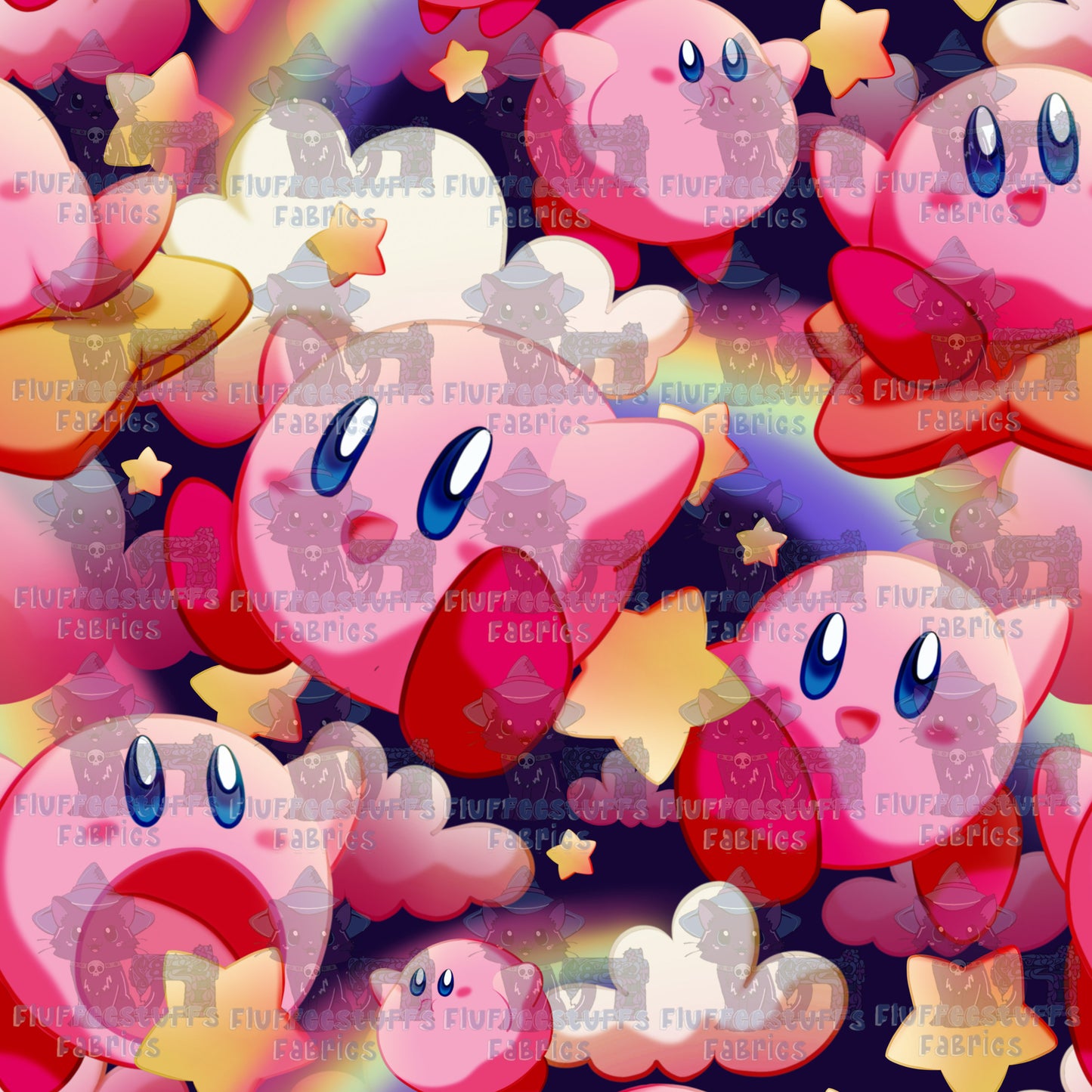 Floating Pink Star Boy A