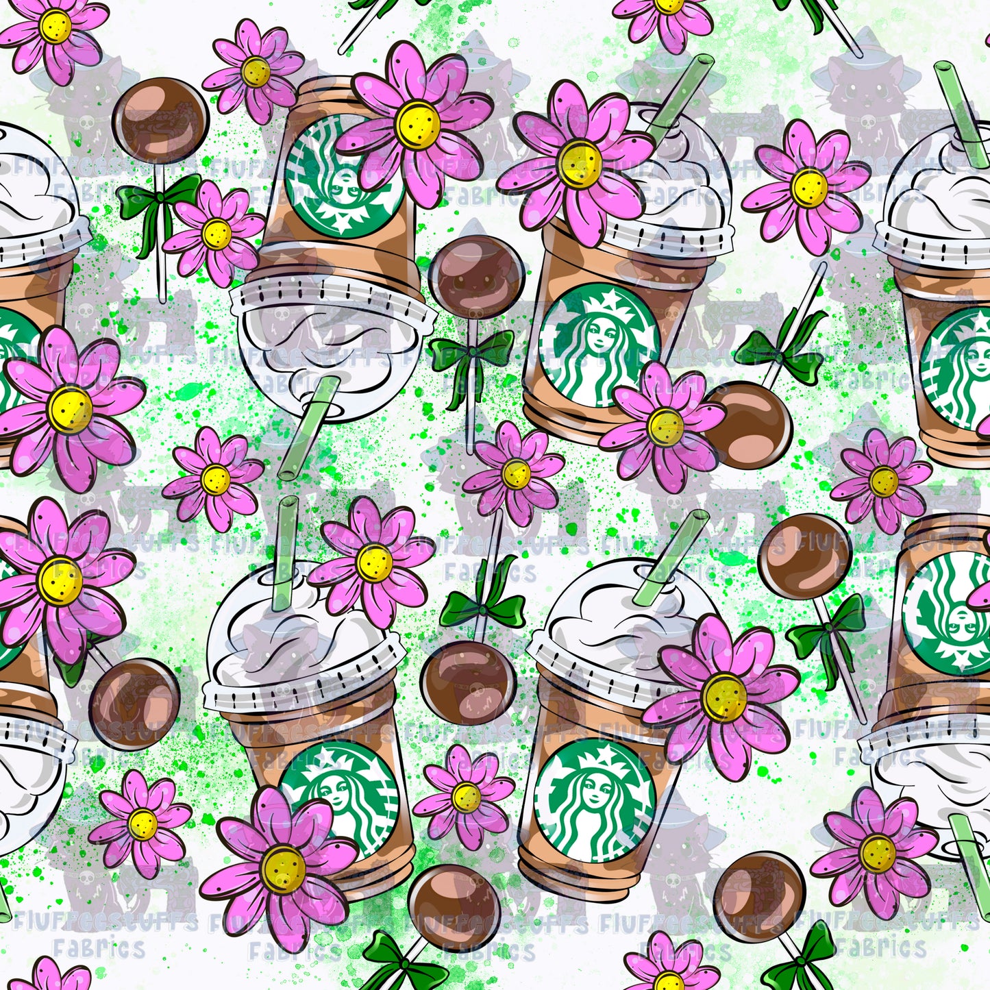 Floral Mermaid Coffee