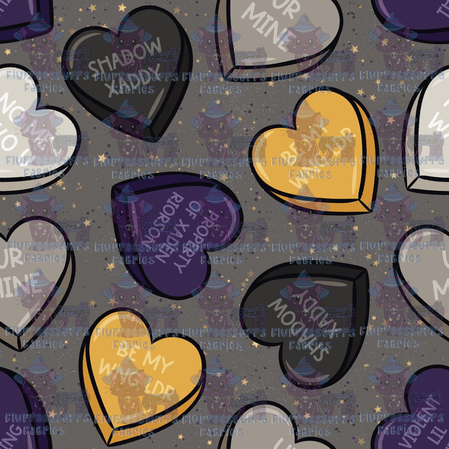 Four Wing Candy Hearts