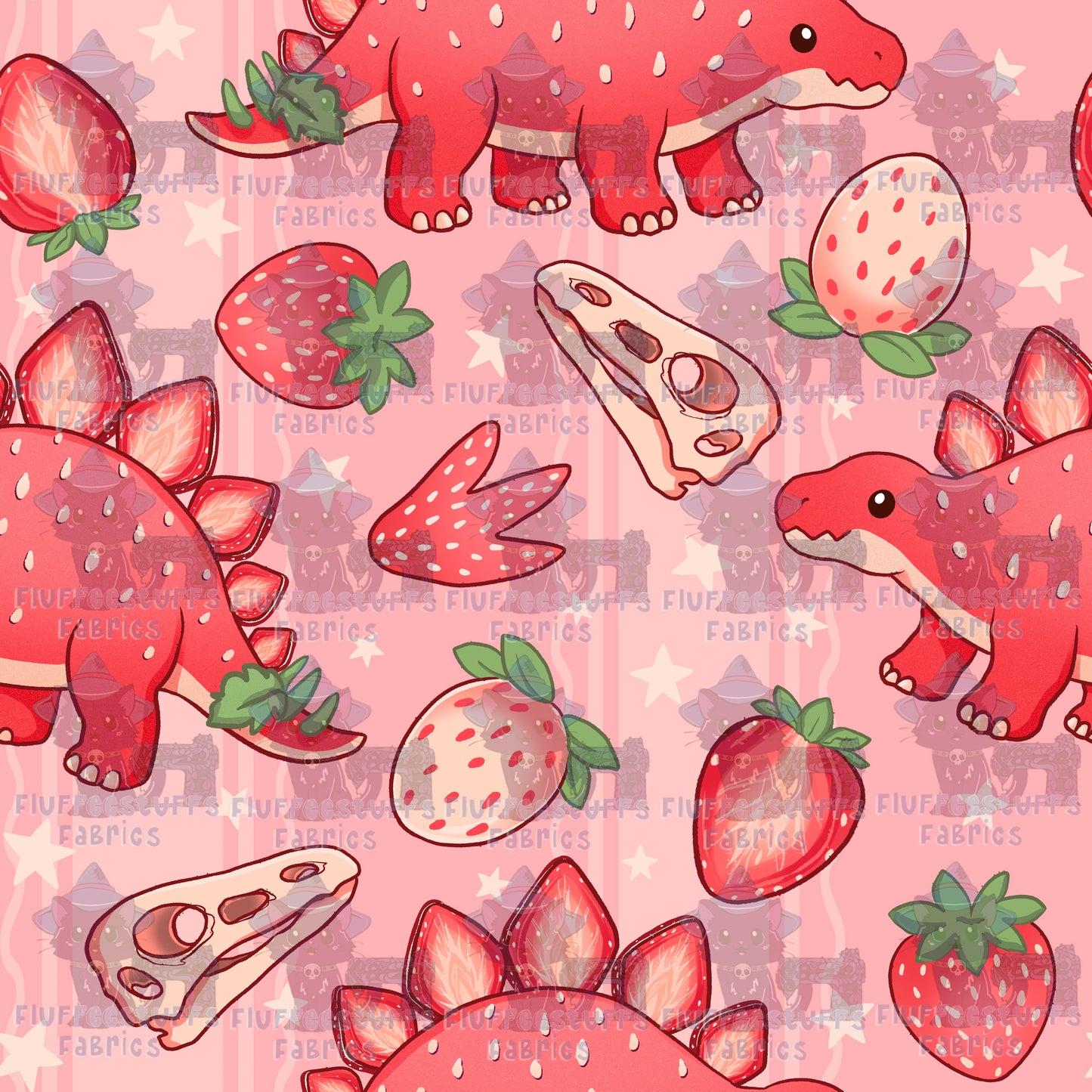 Hex Dinos Strawberry Stegosaurus