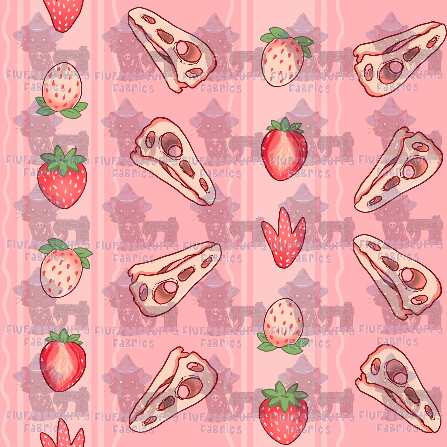 Hex Dinos Strawberry Stegosaurus Coquette