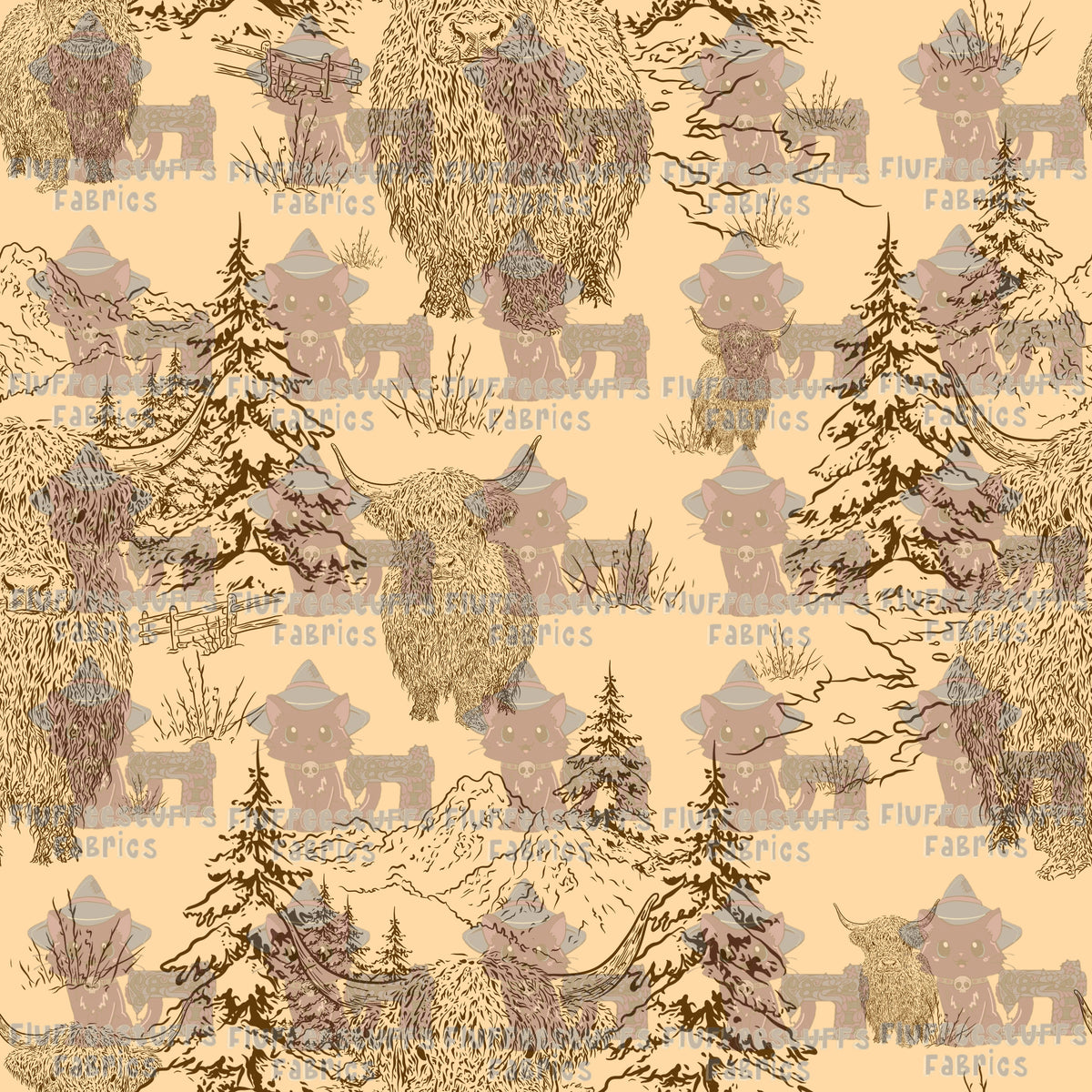 Highland Cow Country