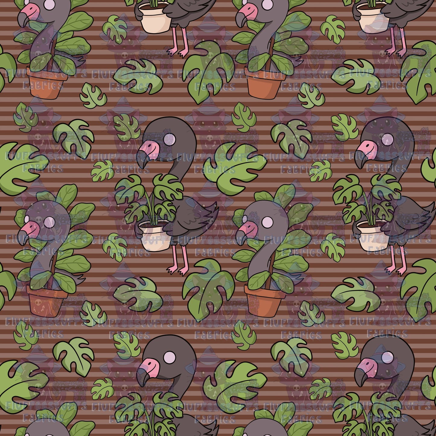 Jerry Chronicles Flamingo Garden A