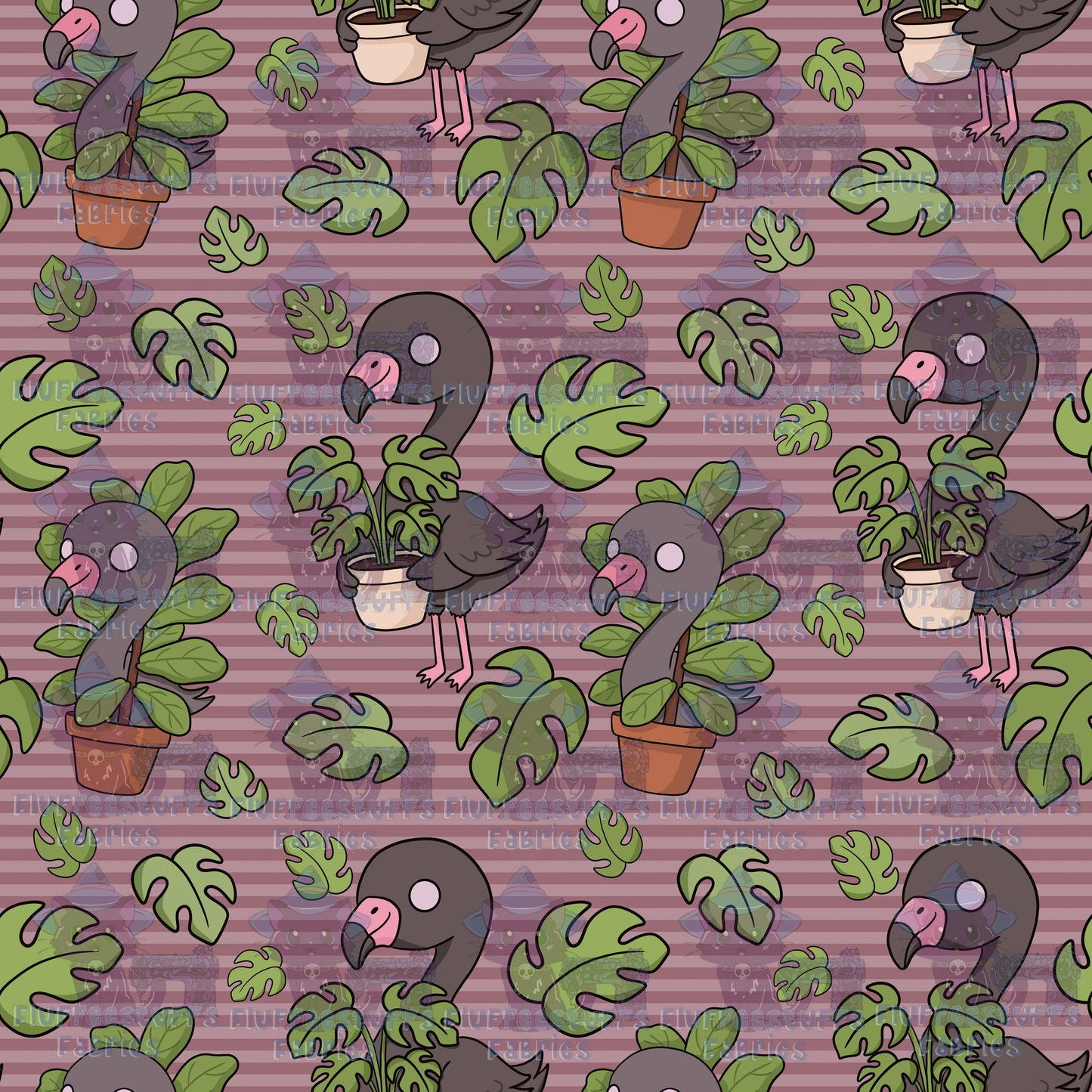 Jerry Chronicles Flamingo Garden C