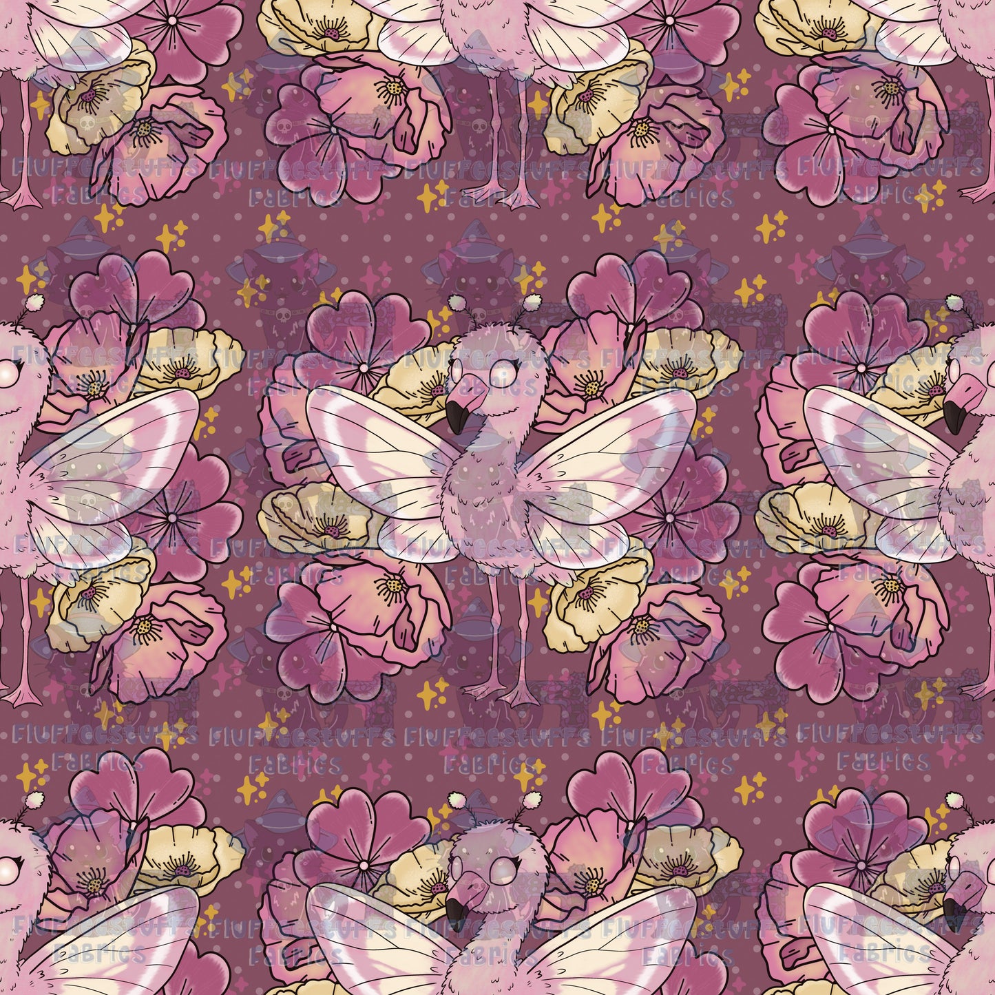 Jerry Chronicles Rosy Moth Flamingo C