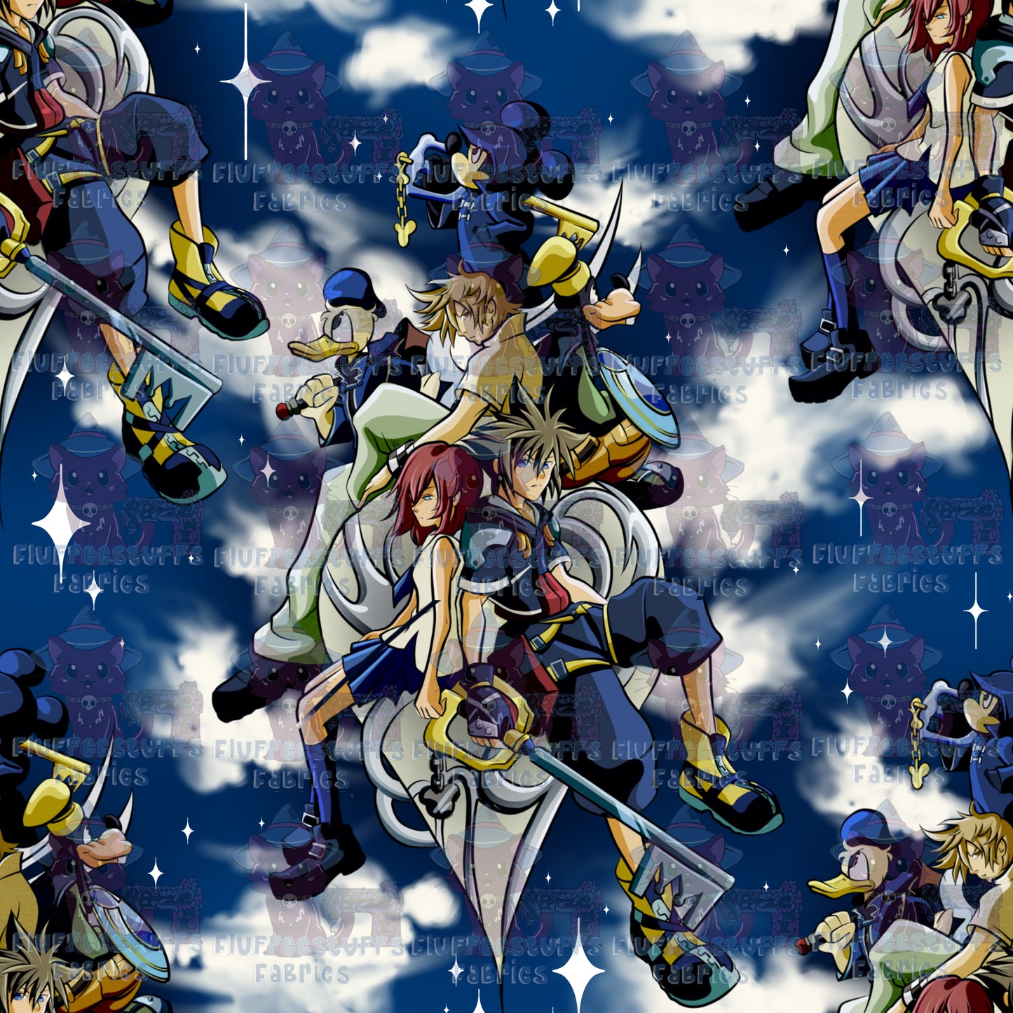 KH 2 Game Cover Night