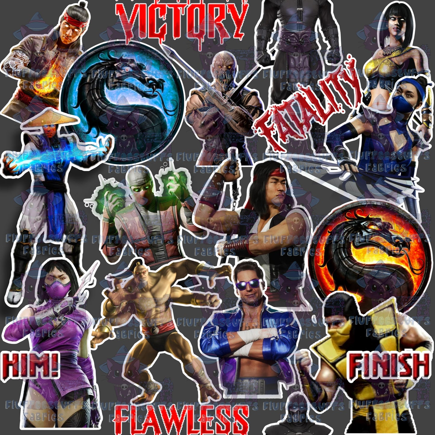 Kombat Character Toss