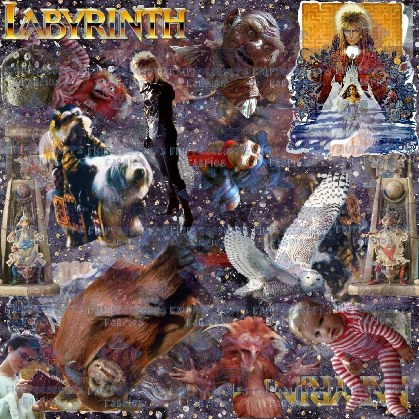 Labyrinth Sticker Toss