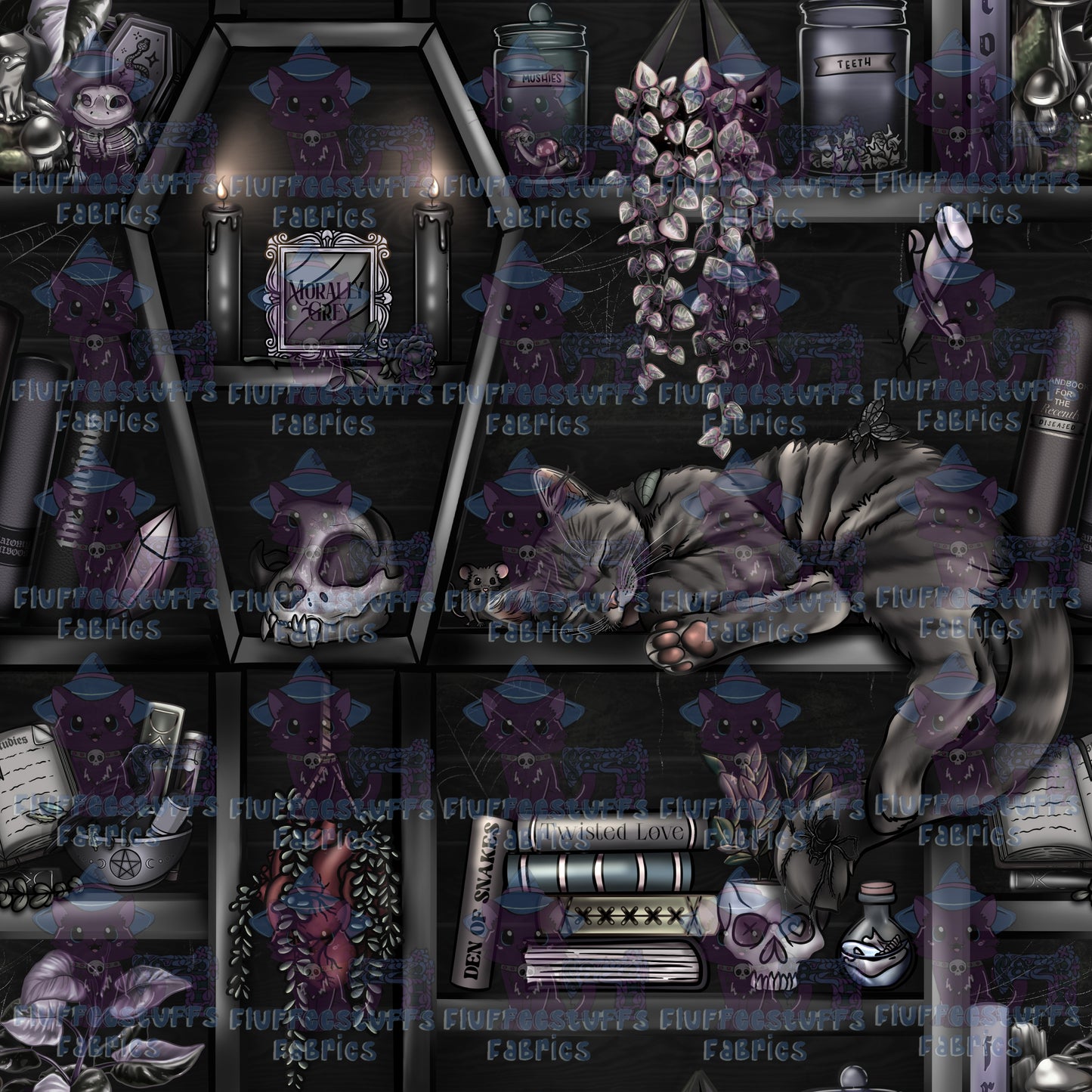 Library Shelves Collab
