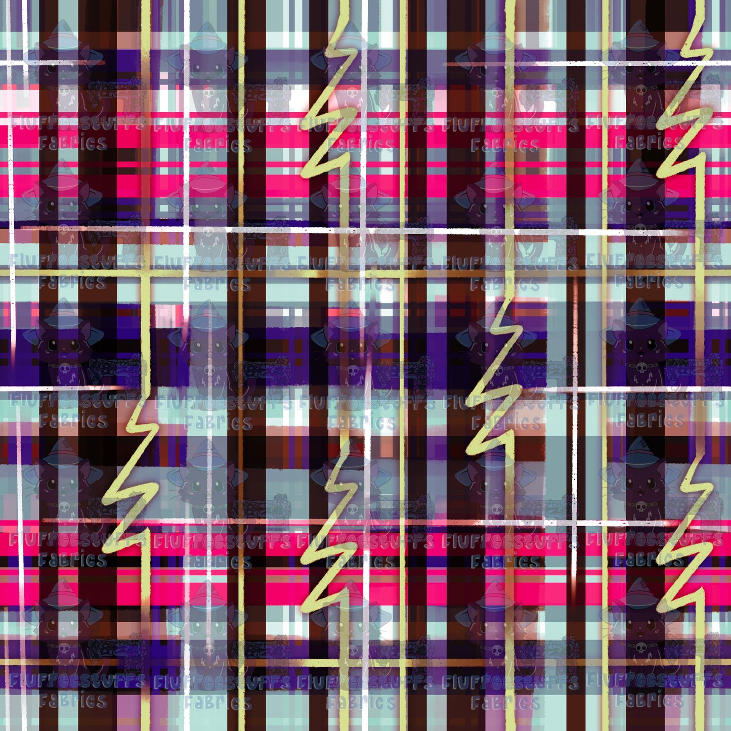 Monster Doll Coord Plaid E