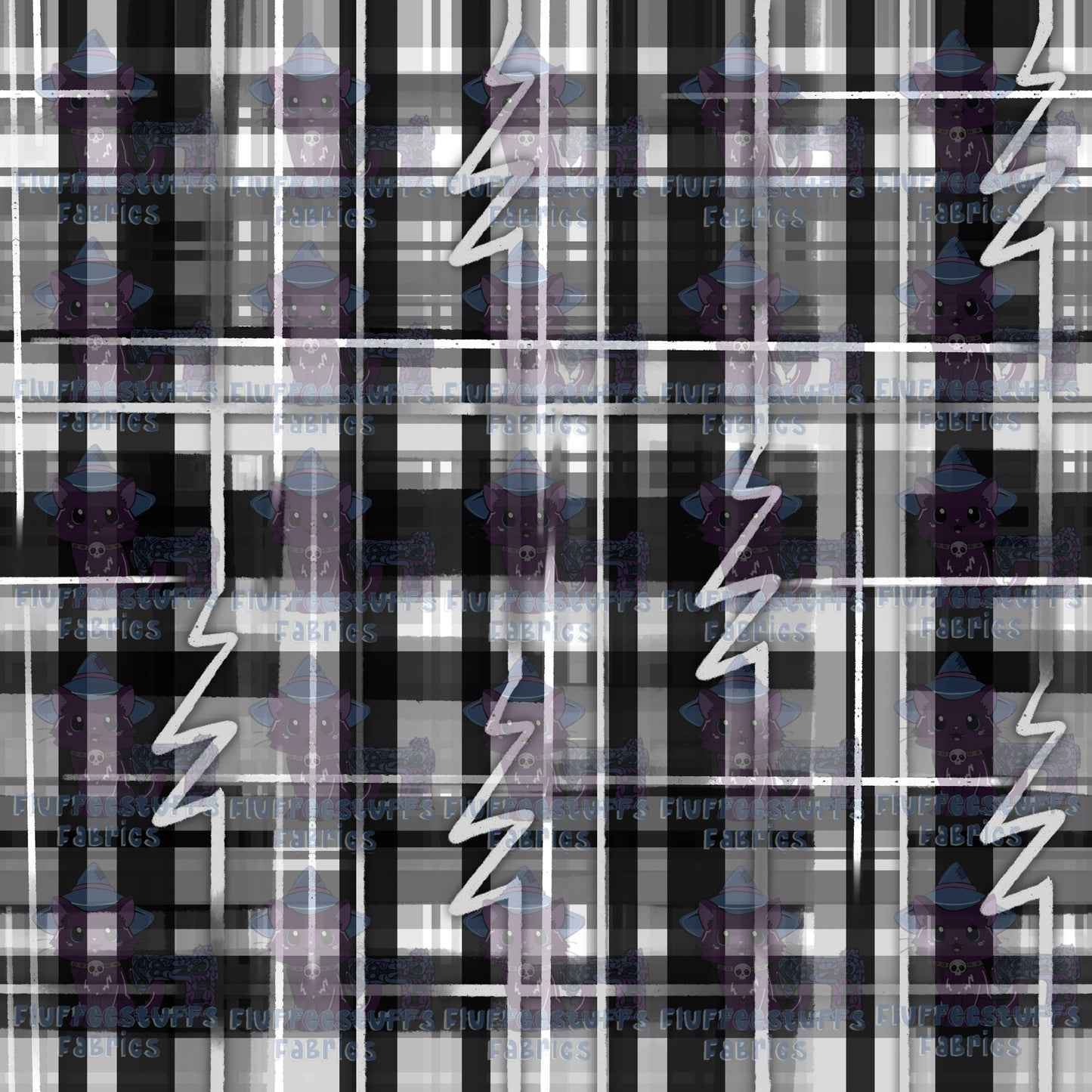 Monster Doll Coord Plaid F