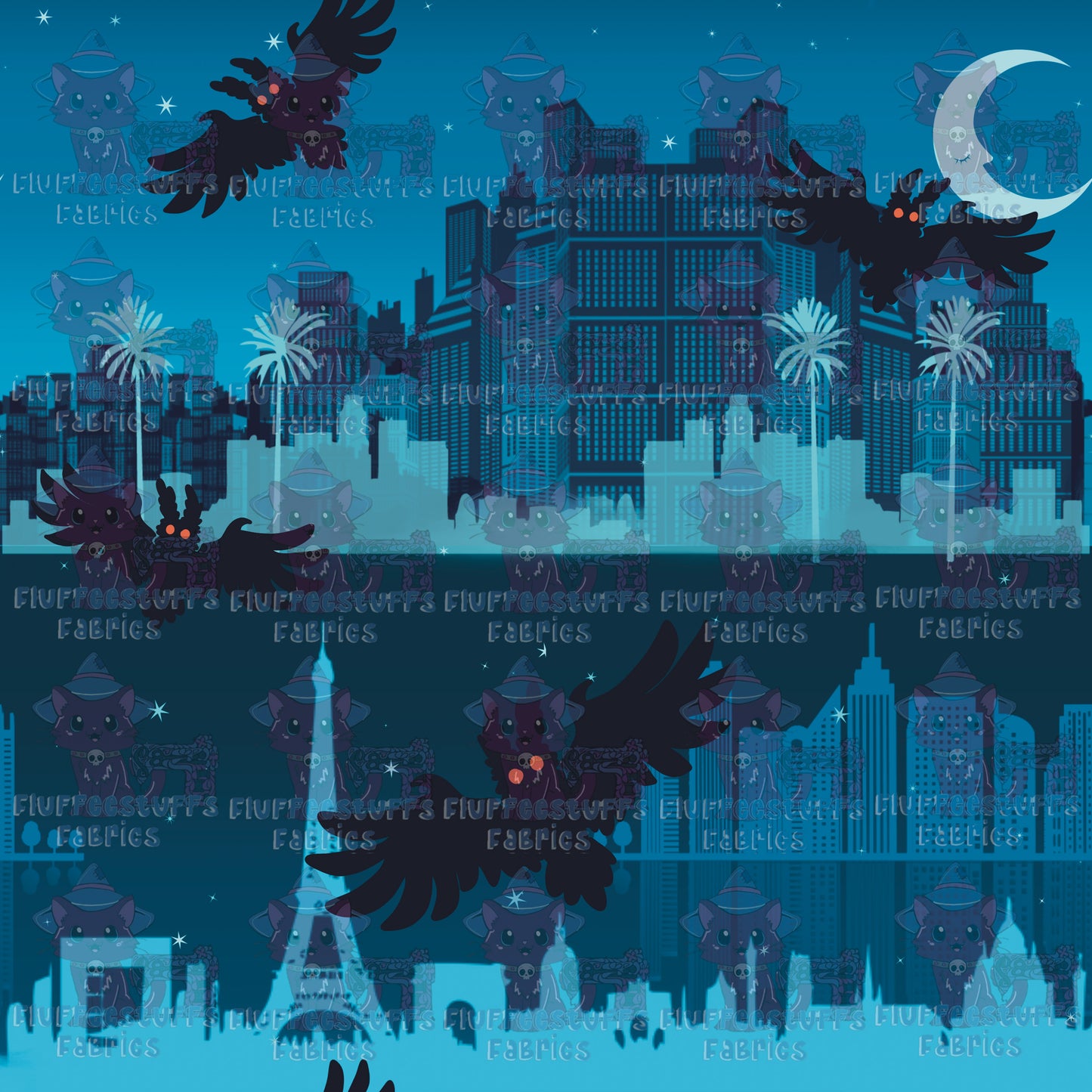 Mothman Cityscape_