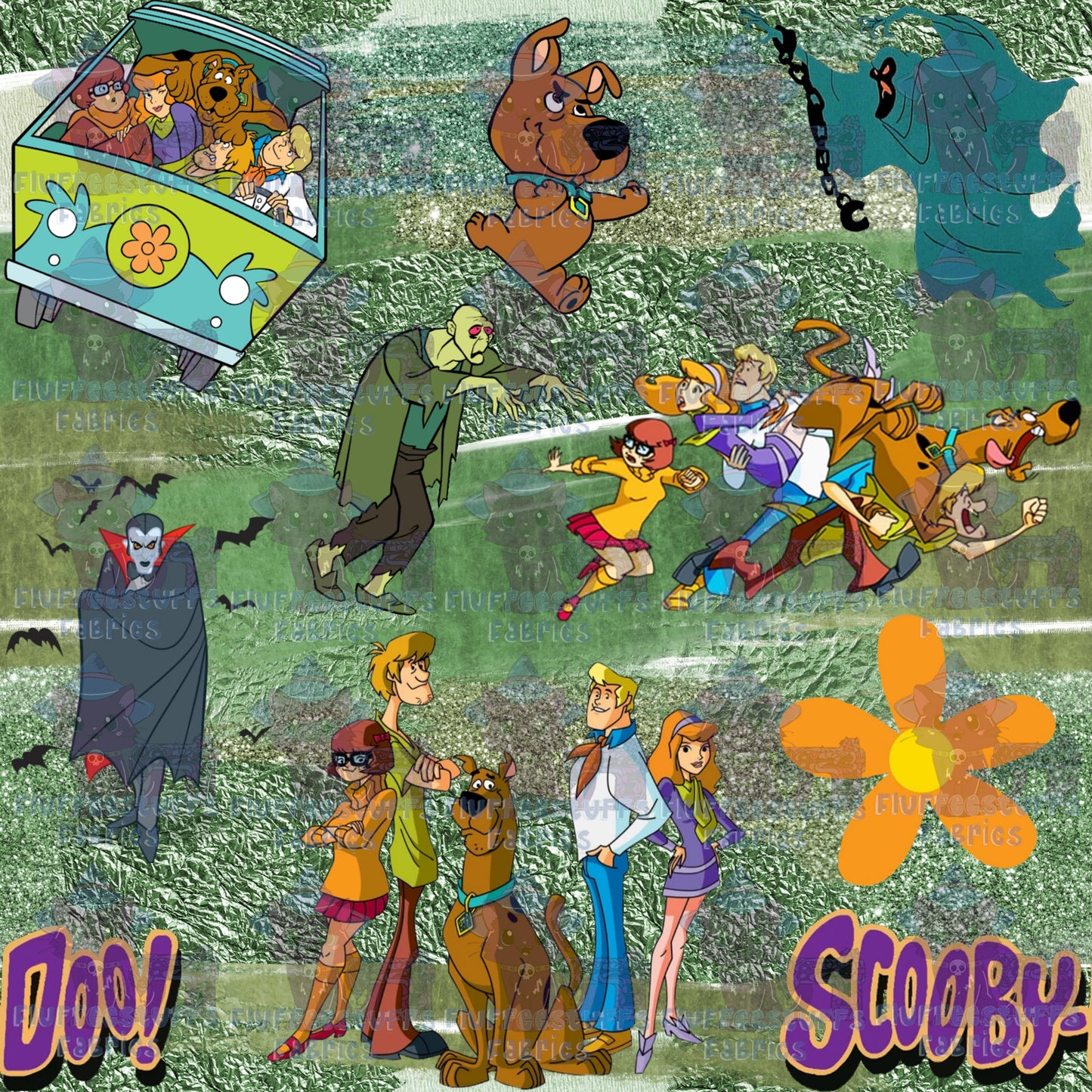 Mystery Machine Simple Stickers