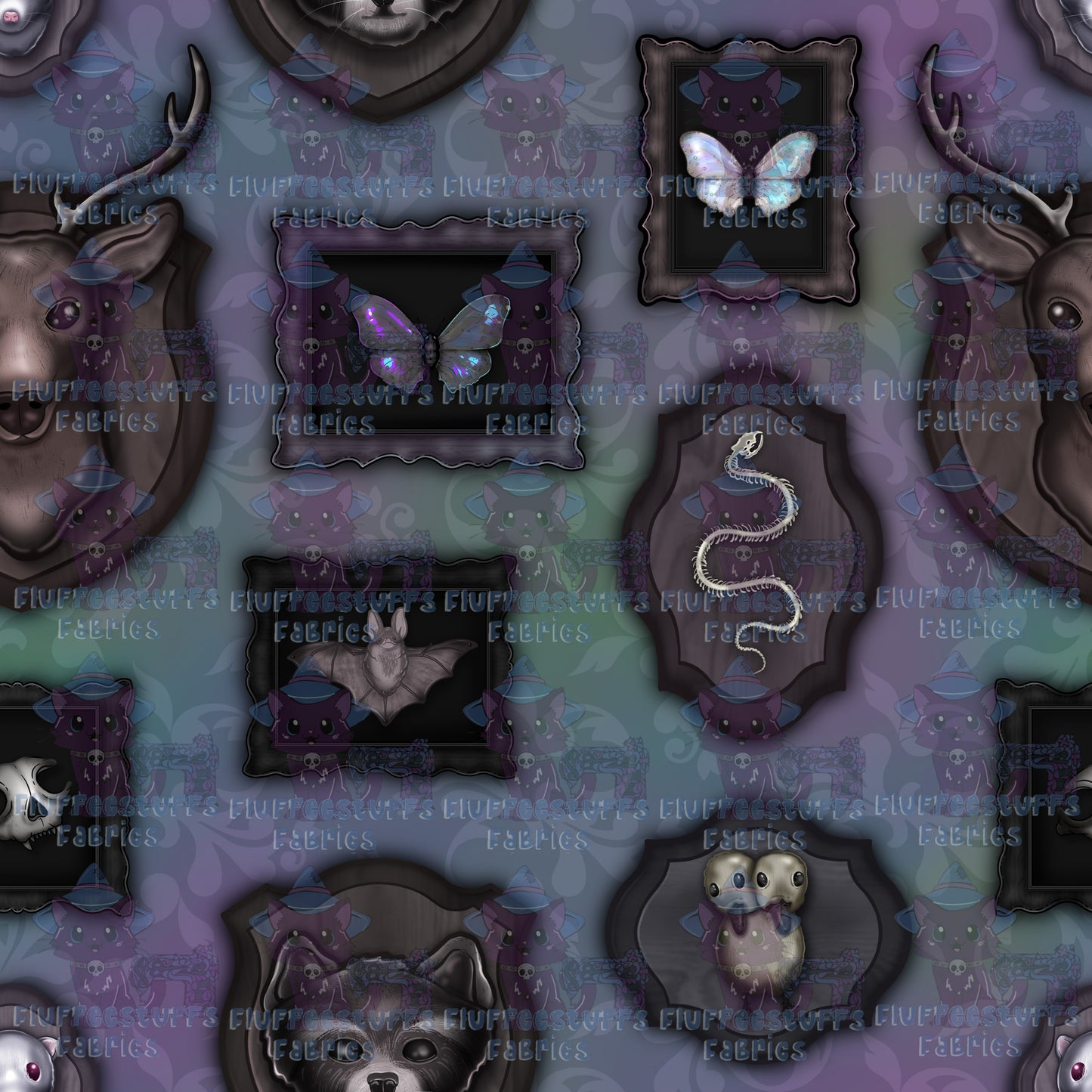 Oddities Taxidermy Wall A