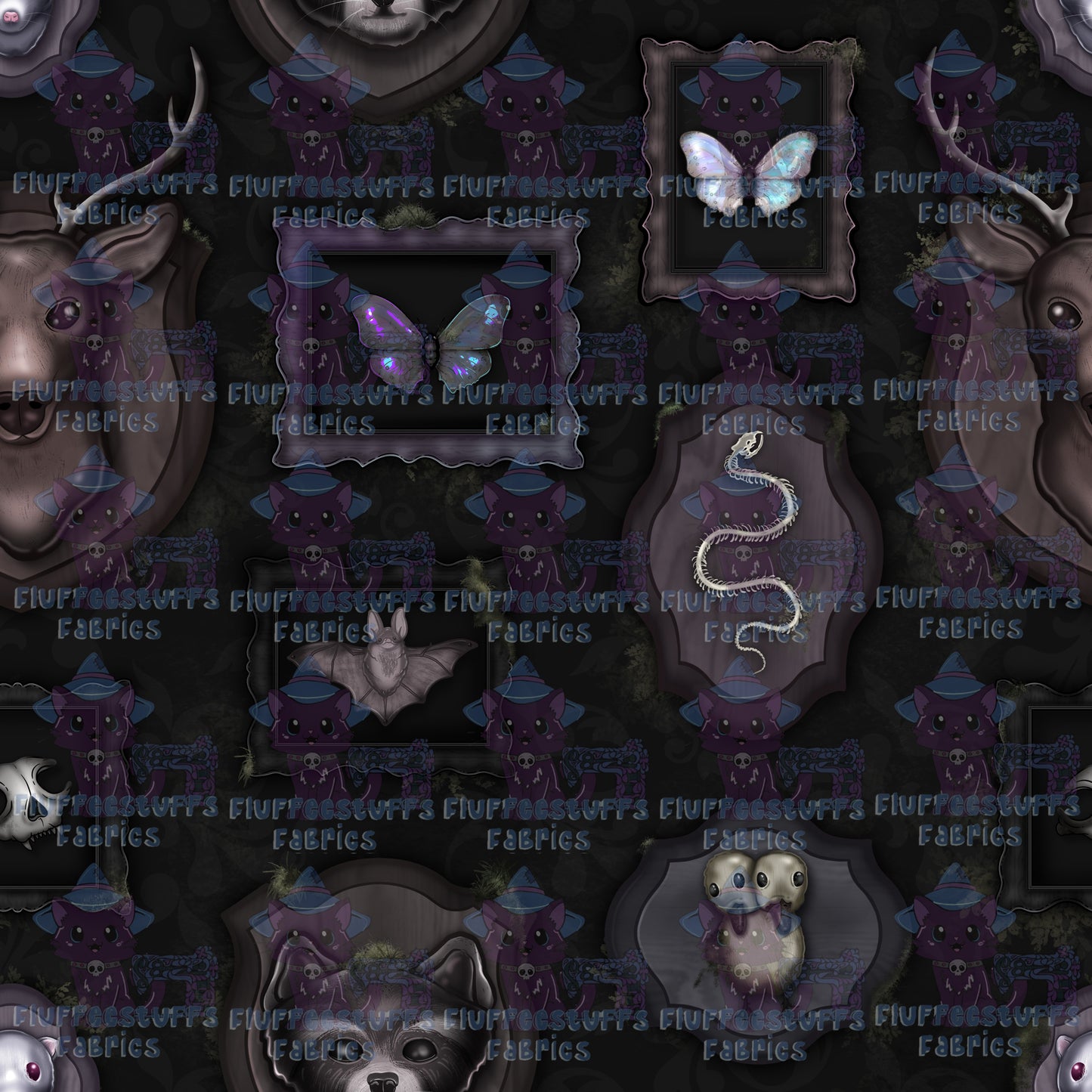 Oddities Taxidermy Wall B