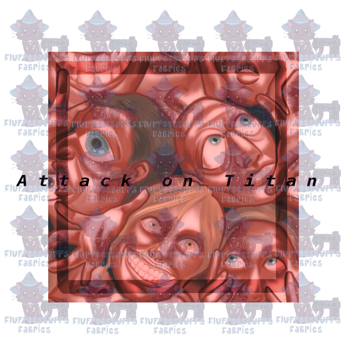 Panel AoT Faces in Red