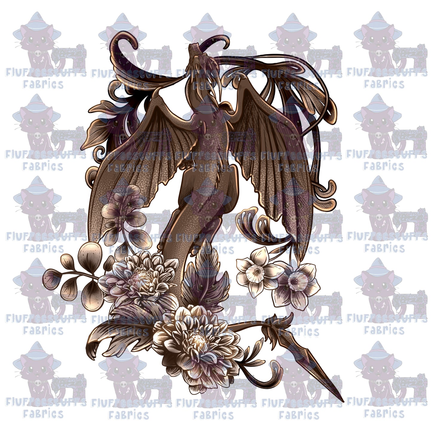 Panel Brown Sword Tail
