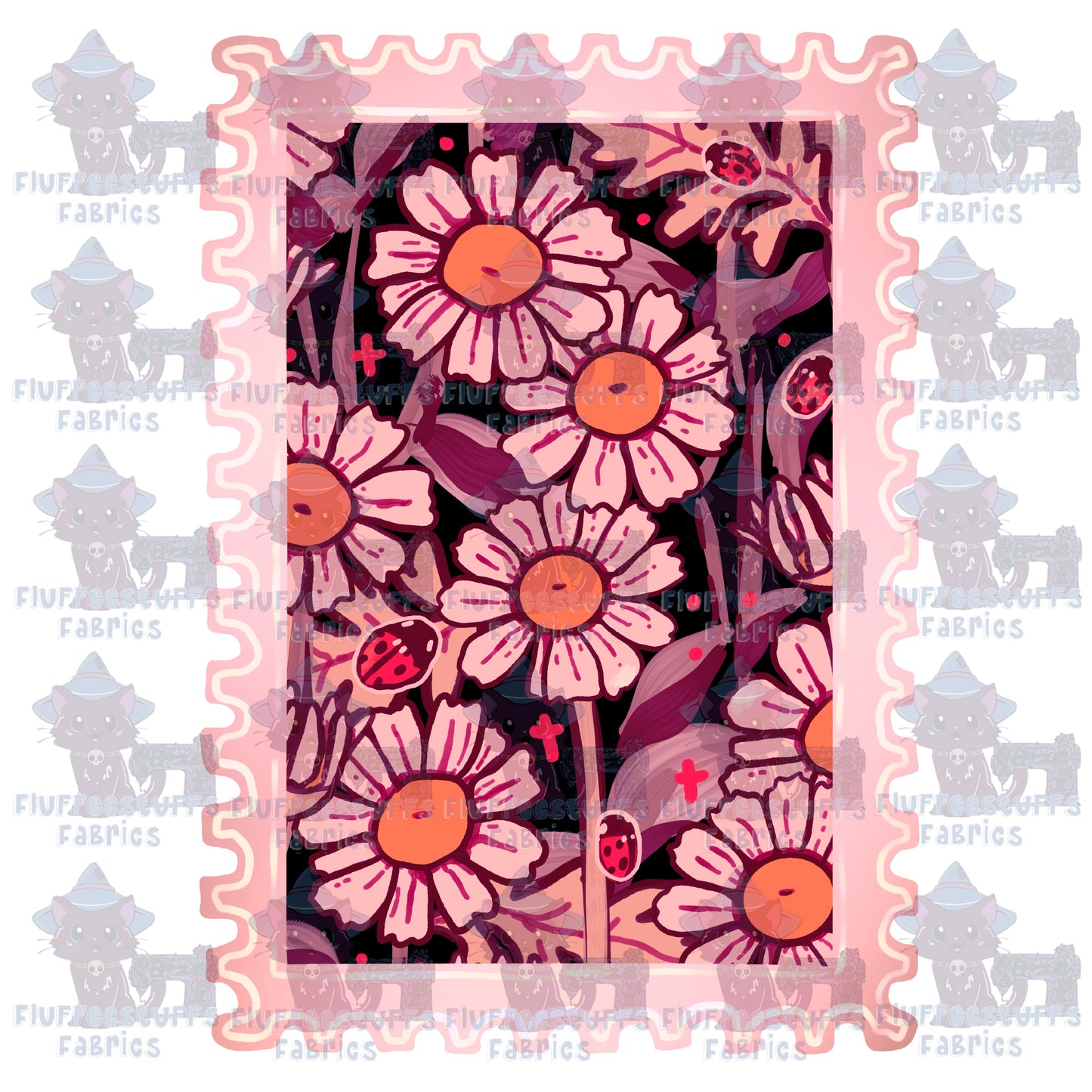 Panel Daisy Stamp