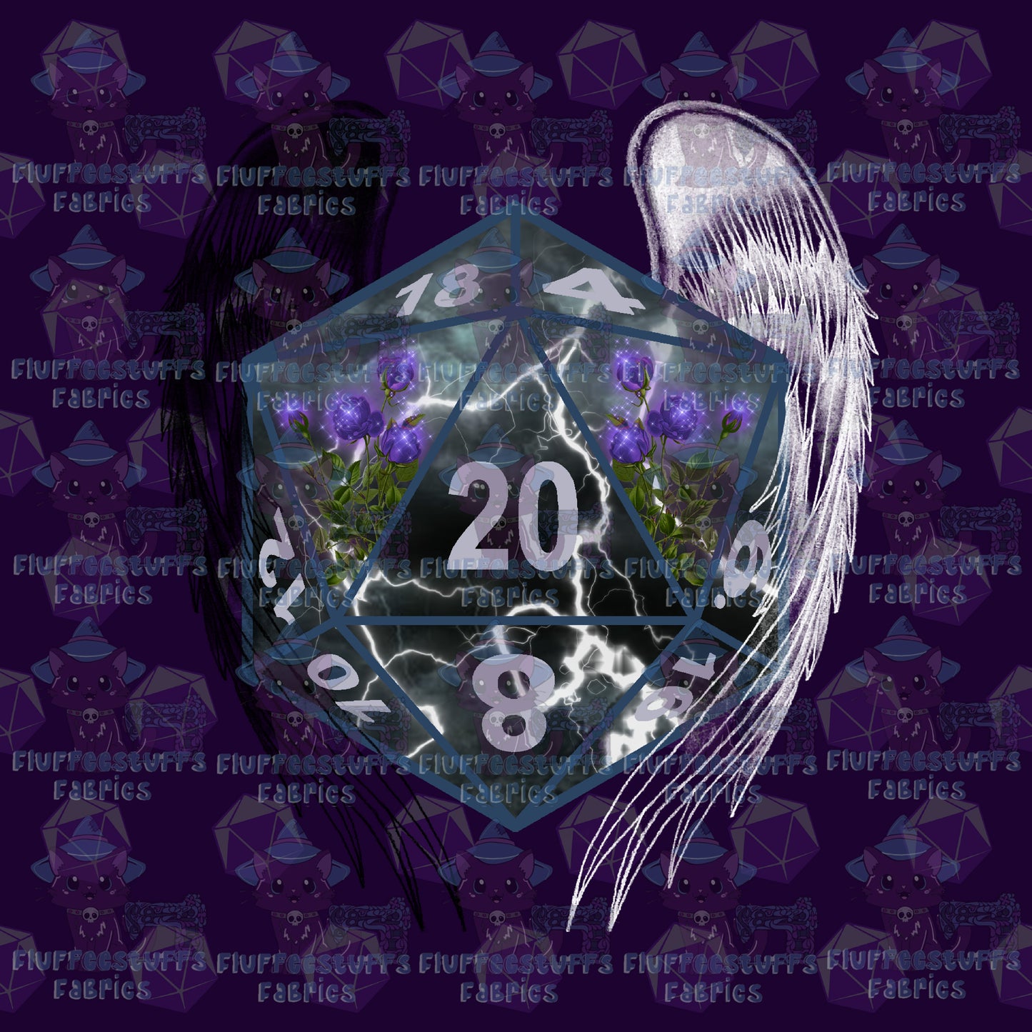 Panel DnD Dice Angel