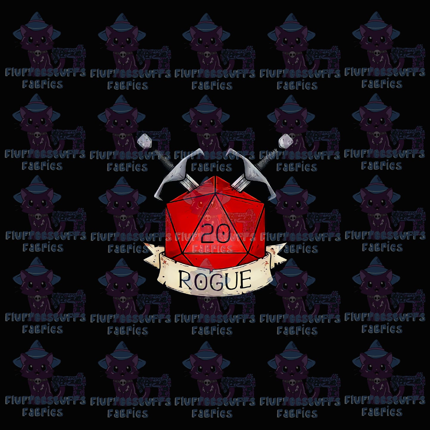 Panel DnD Rogue Dice