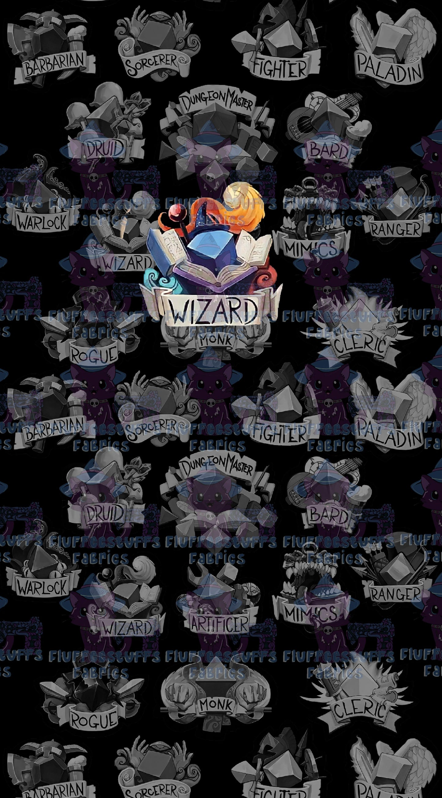 Panel DnD Wizard Black