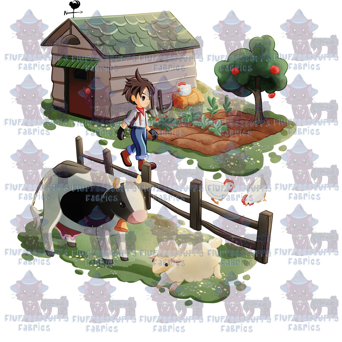 Panel Harvest Moon Game