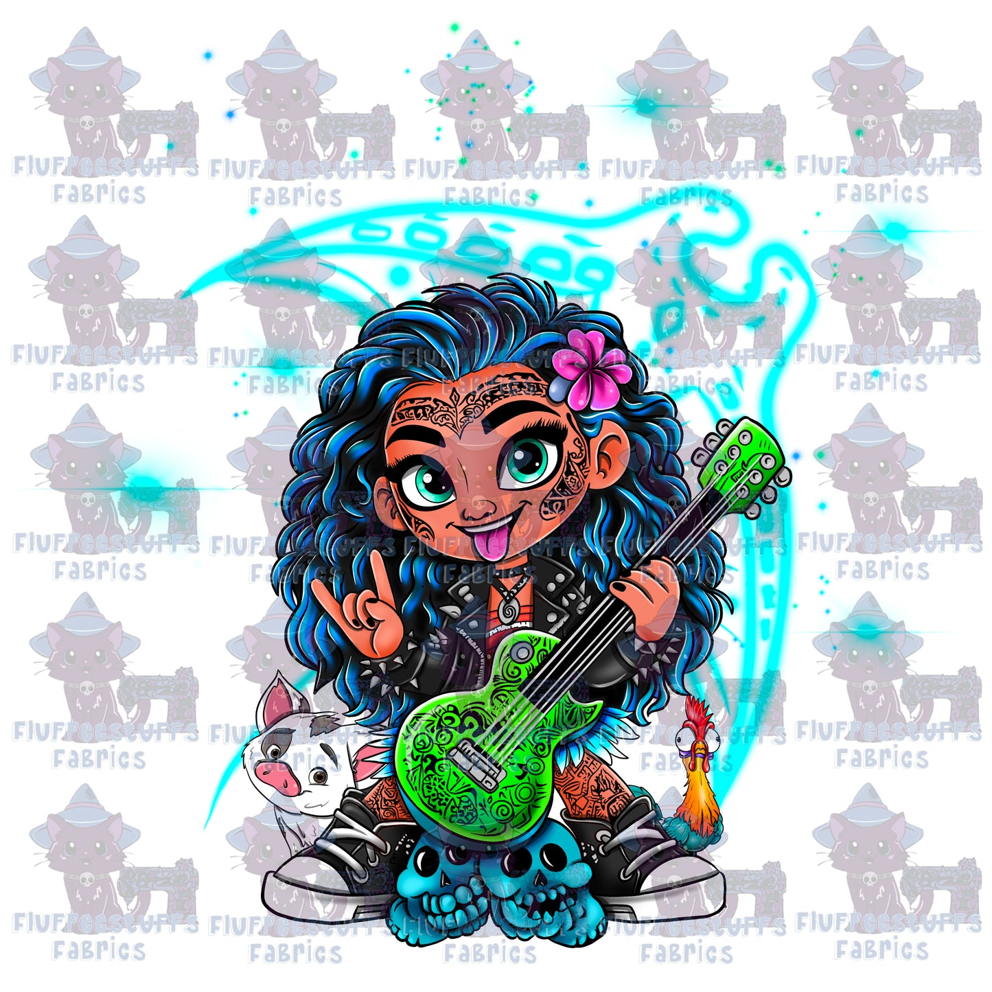 Panel Island Punk Princess