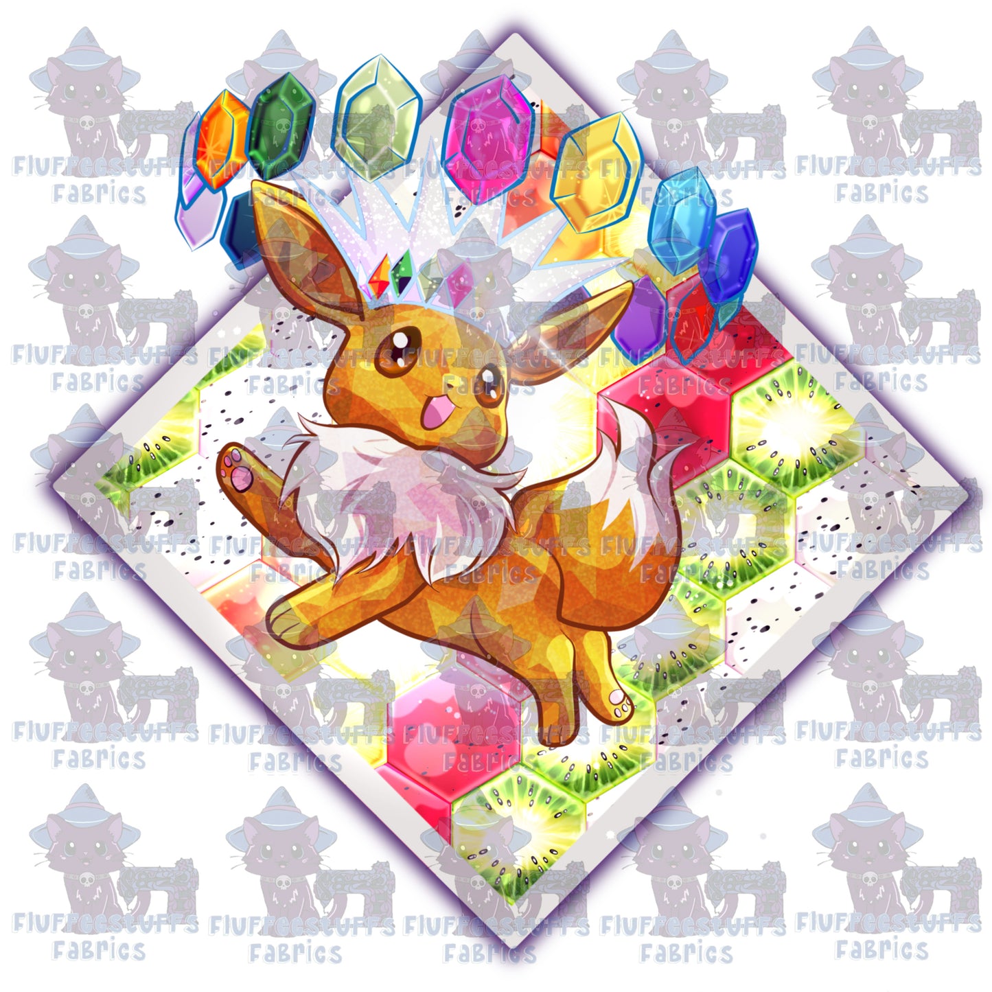 Panel Pocket Pals Crystal Fox OG