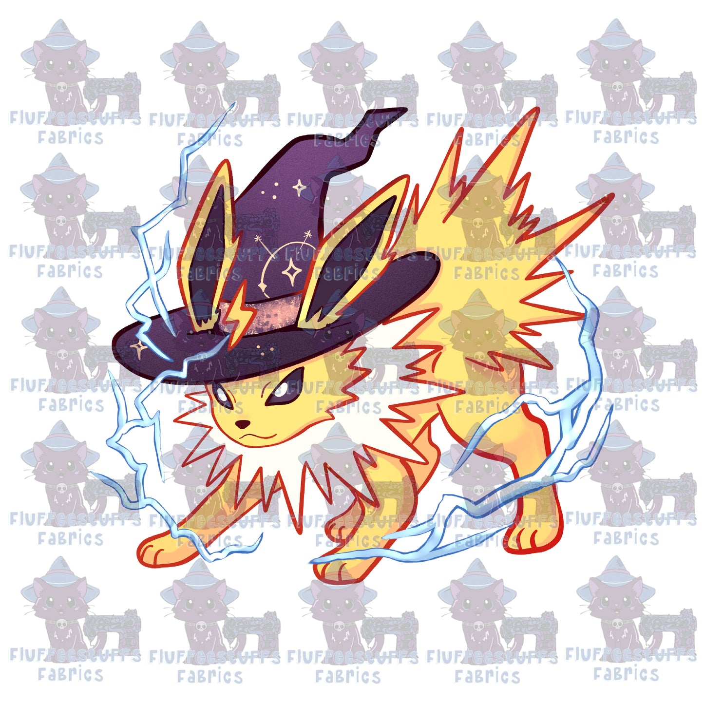 Panel Pocket Pals Witchy Fox Energy