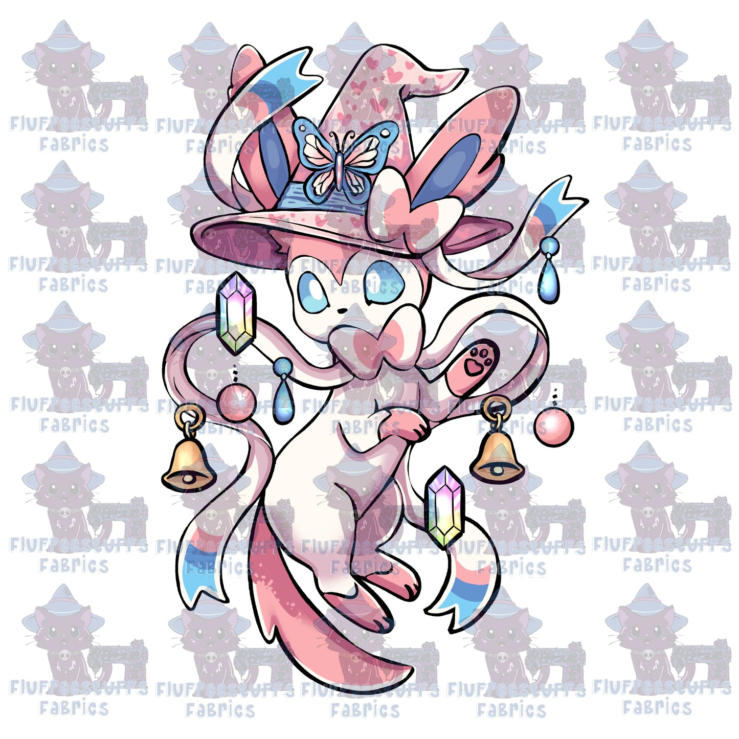 Panel Pocket Pals Witchy Fox Fae