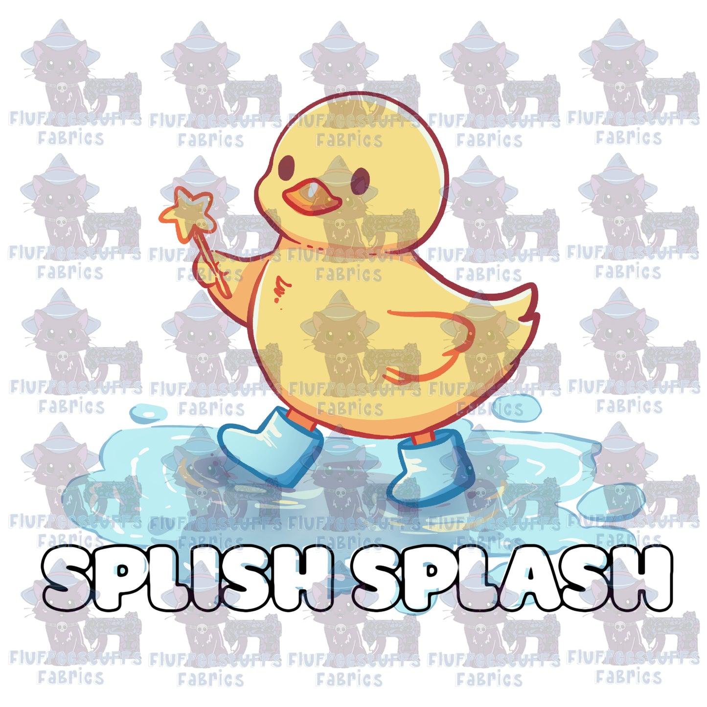 Panel Rainy Duck