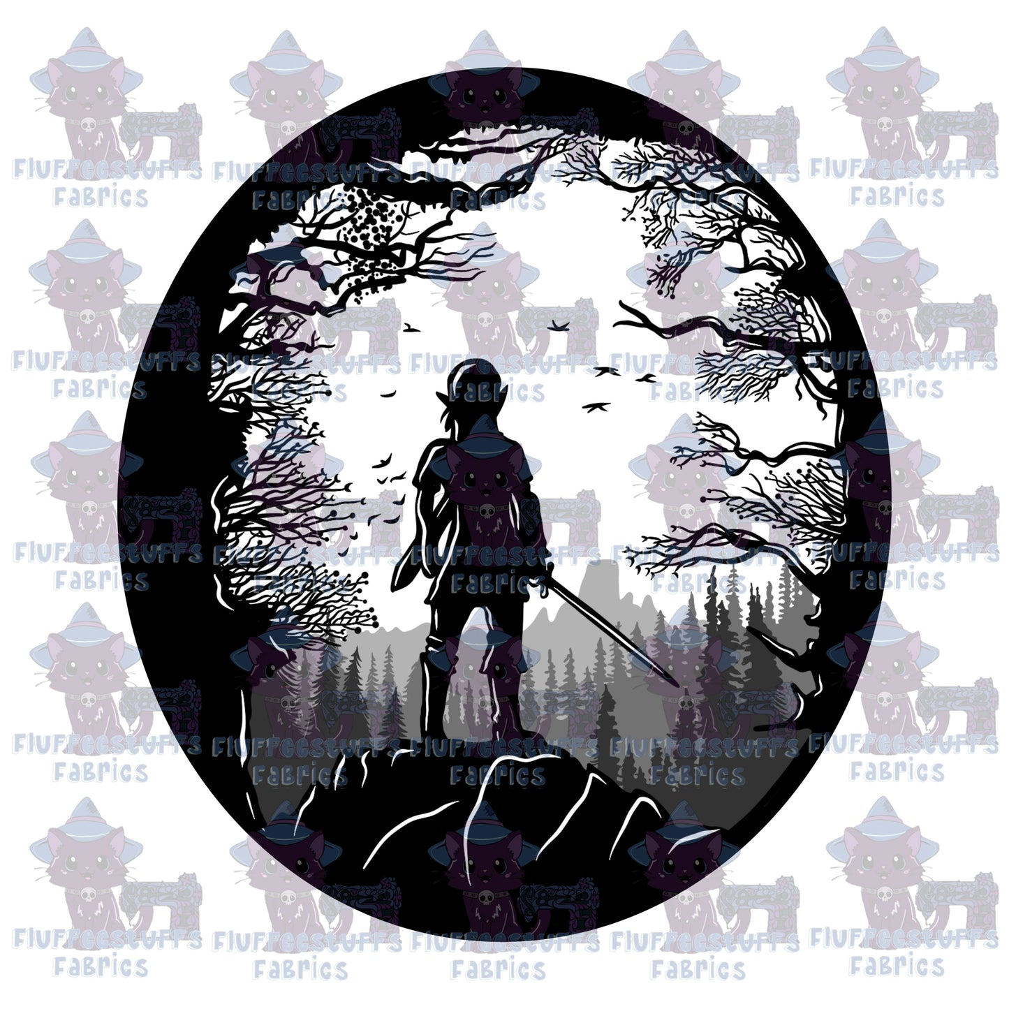 Panel Rescue The Princess Monochrome Hero