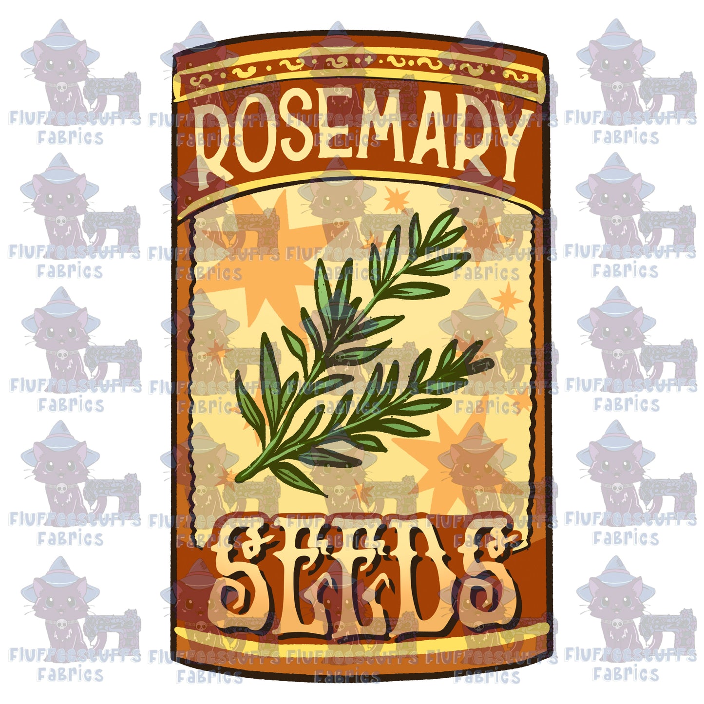 Panel Seed Packet Rosemary