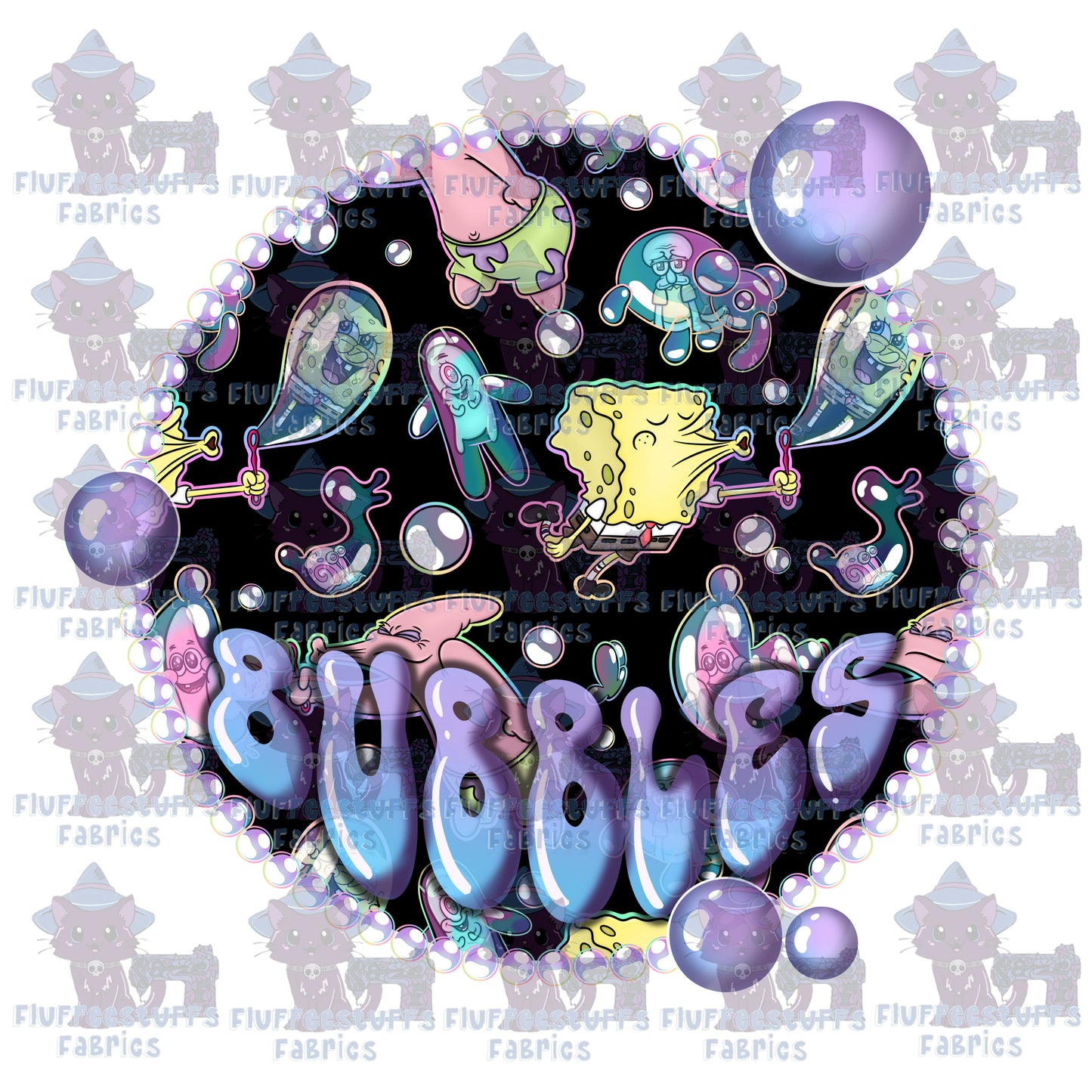 Panel Square Sponge Bubble Buddy