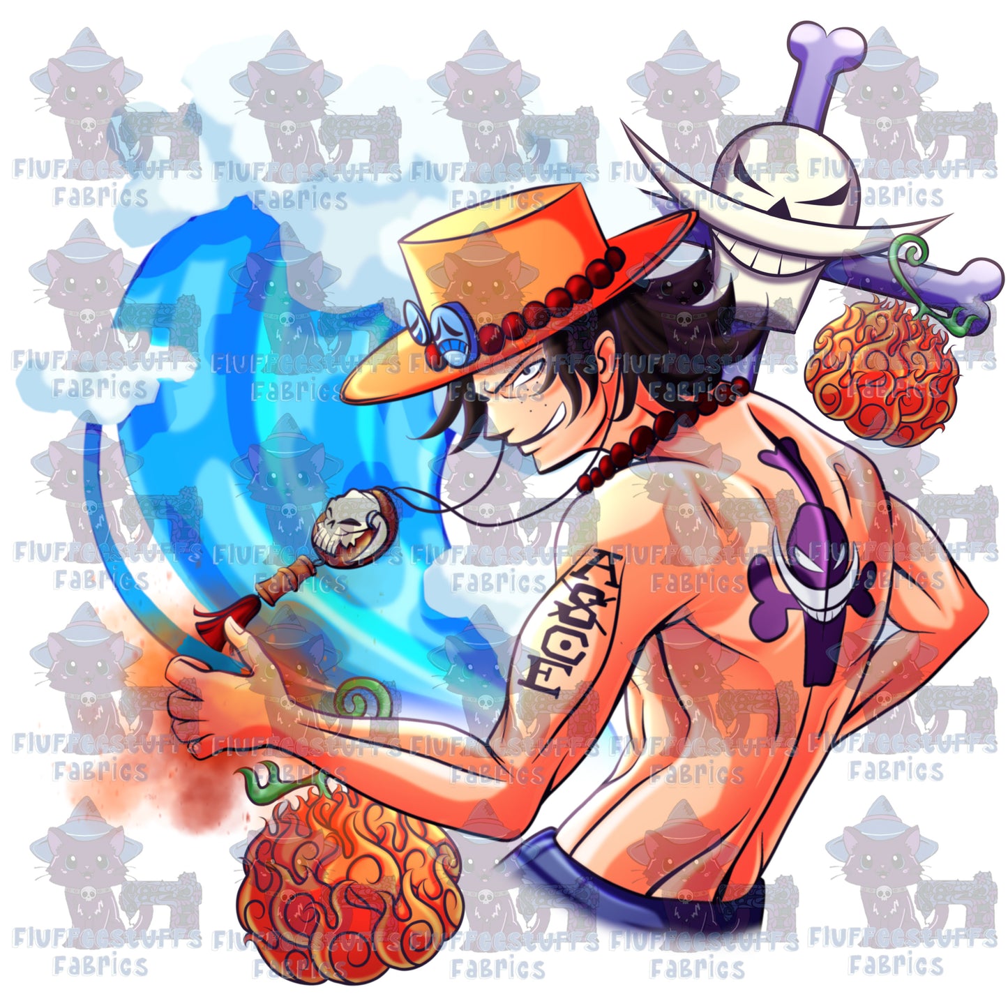 Panel Straw Hat Pirate Elder Brother