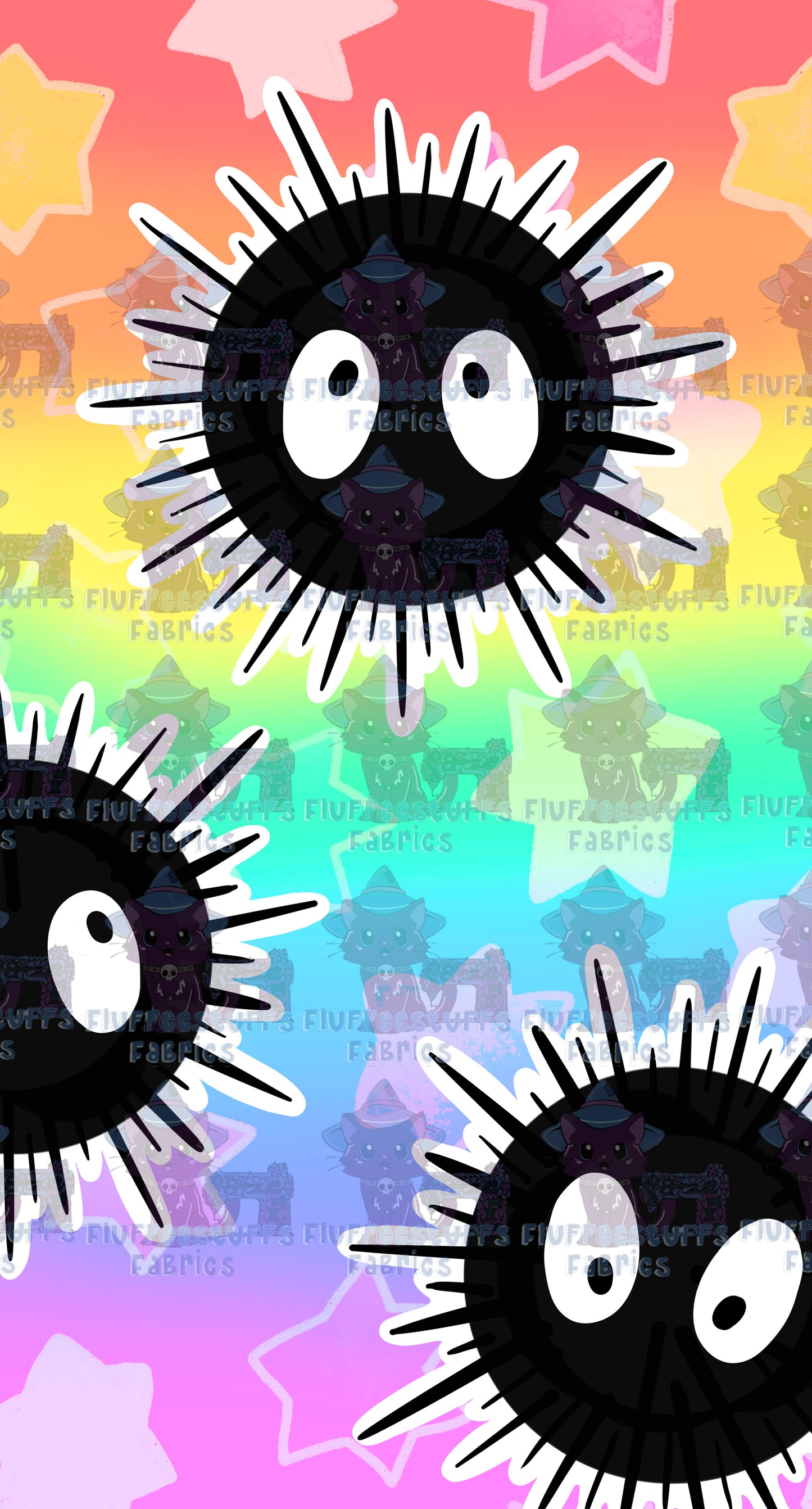 Panel Ash Sprites Rainbow