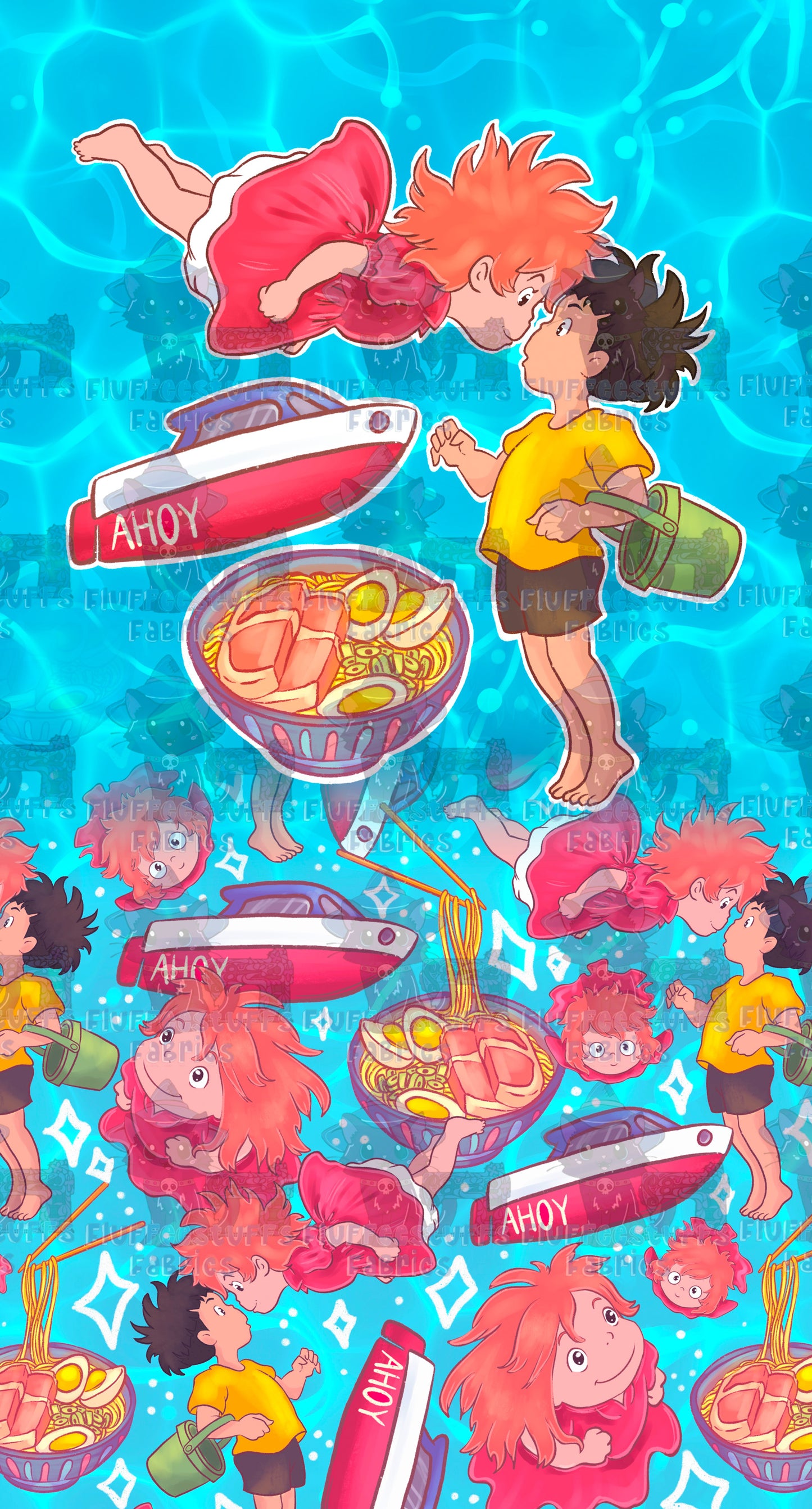 Panel Fishy Girl Kiss