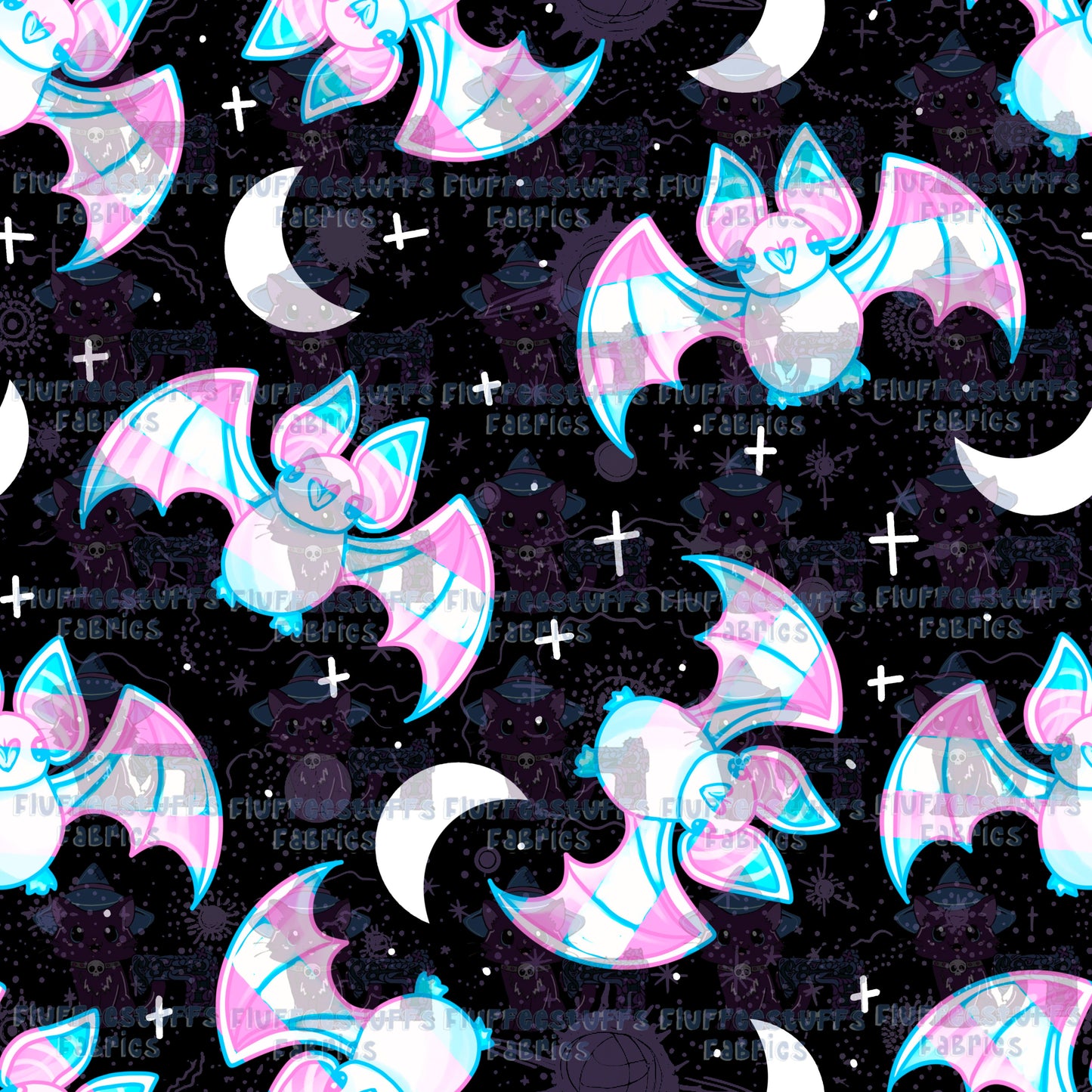 Pastel Bats Trans Pastel